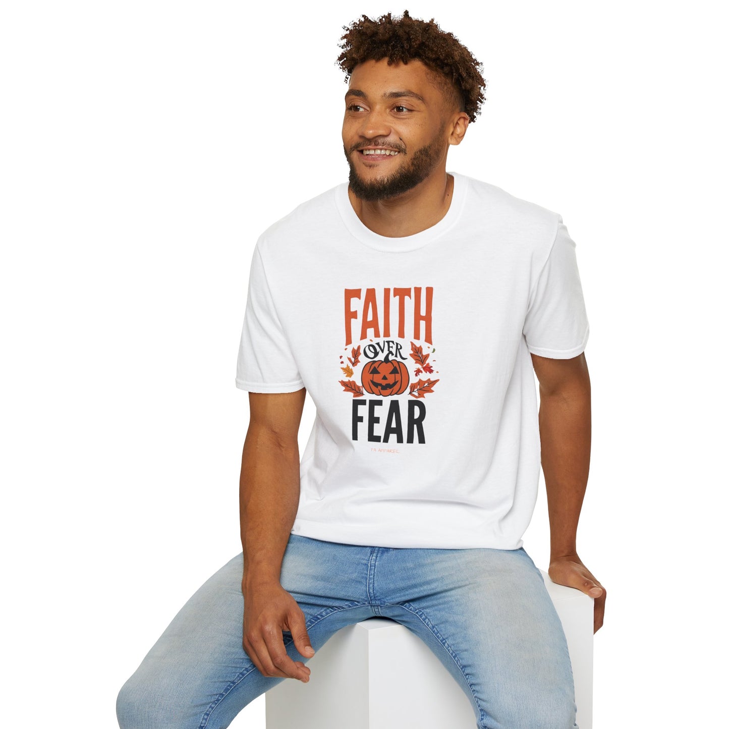 Faith Inspired Halloween T-Shirt "Faith Over Fear"