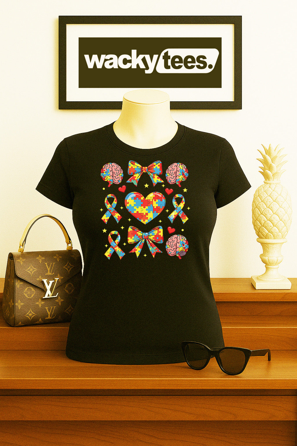 Autism Awareness 4 Graphic Tee Shirt