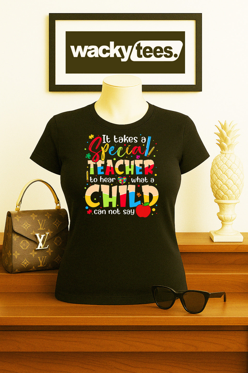 It Takes a Special Teacher to hear what a child cannot say Graphic Tee Shirt