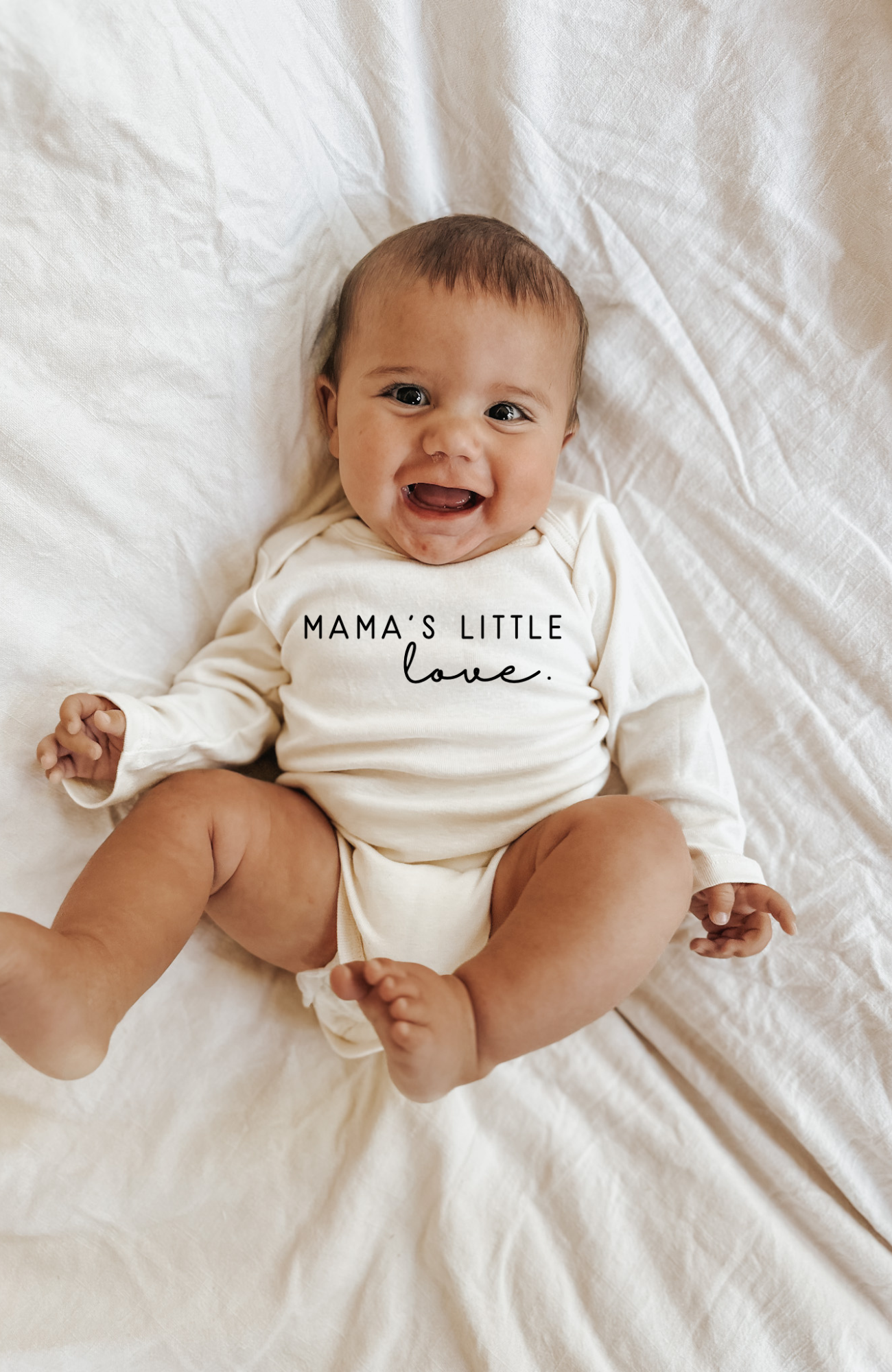 Tenth & Pine - Mama's Little Love Organic Bodysuit Long Sleeve