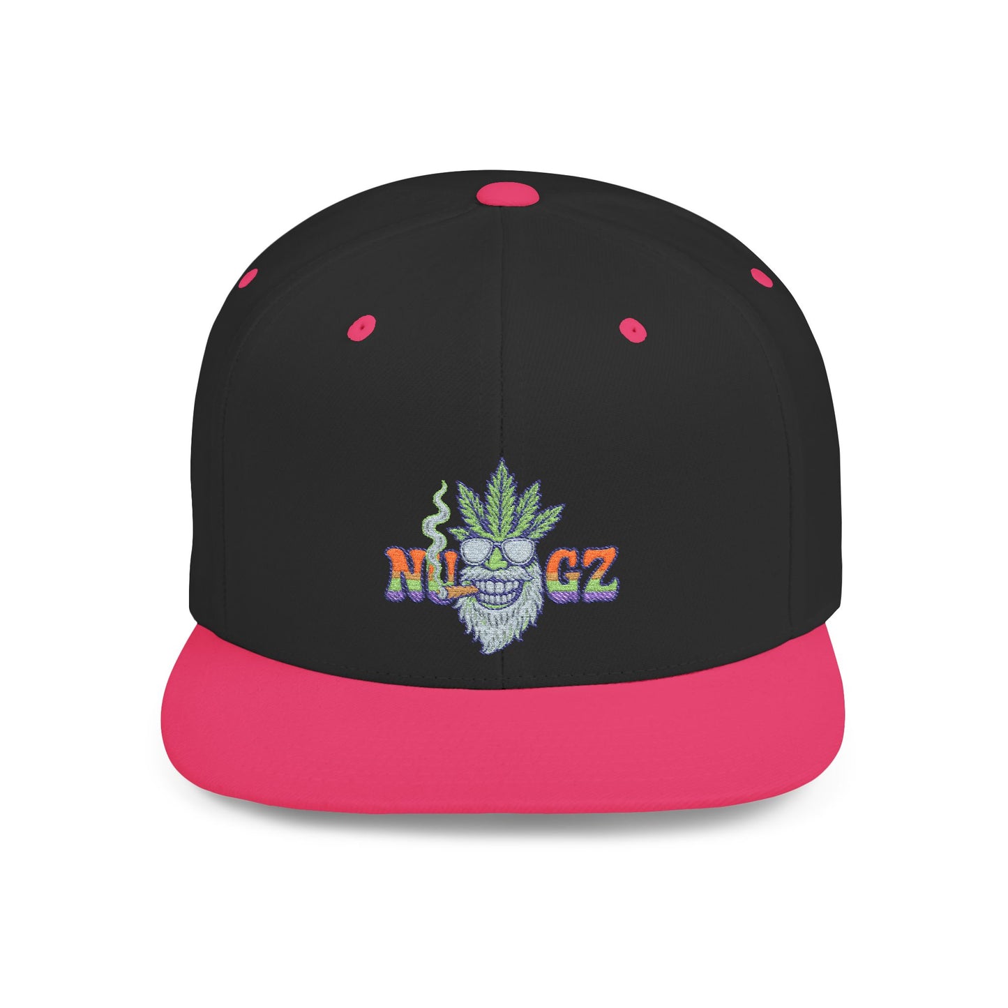 NUGZ Trendy Snapback Flat Bill Cap for Everyday Style, Perfect Gift for Men & Women, Summer Vibes