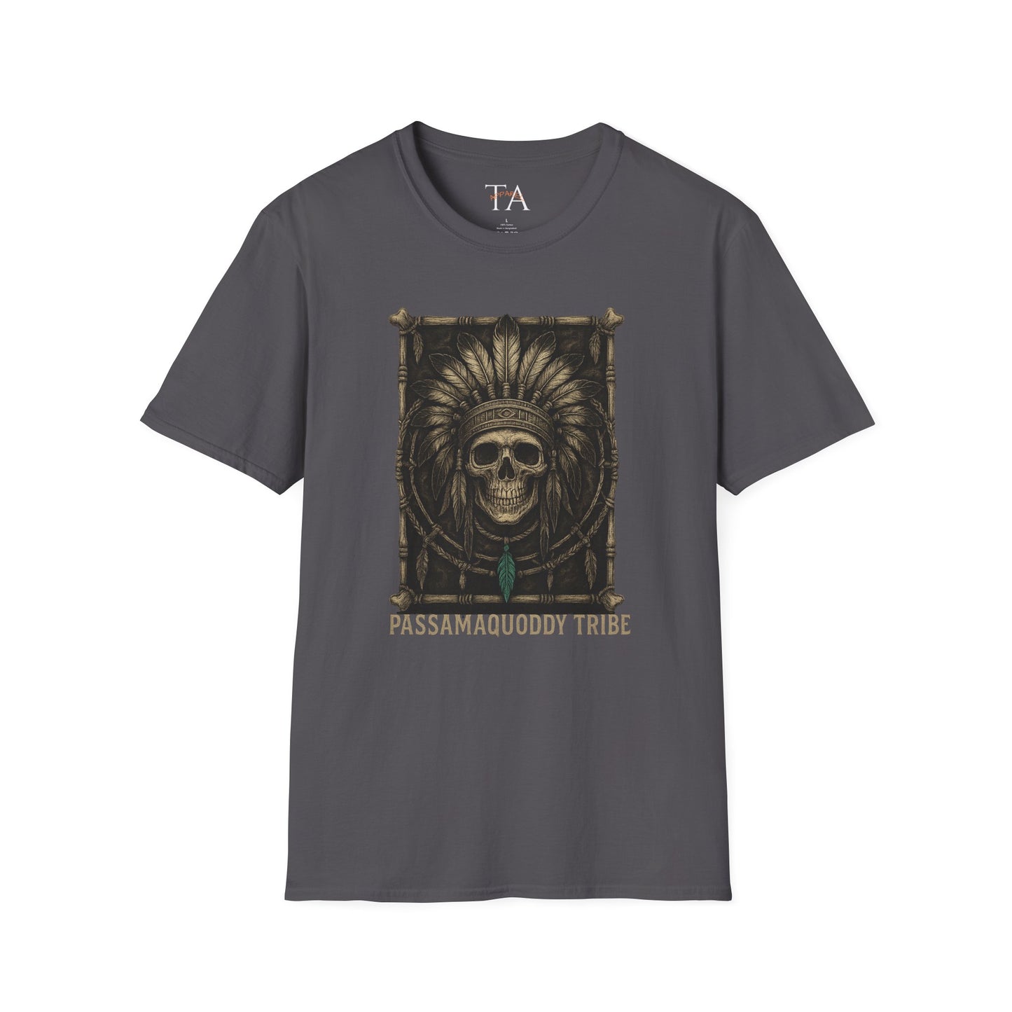 Tribal Graphic T-Shirt - Passamaquoddy Tribe Design8, Gift for Adventurers