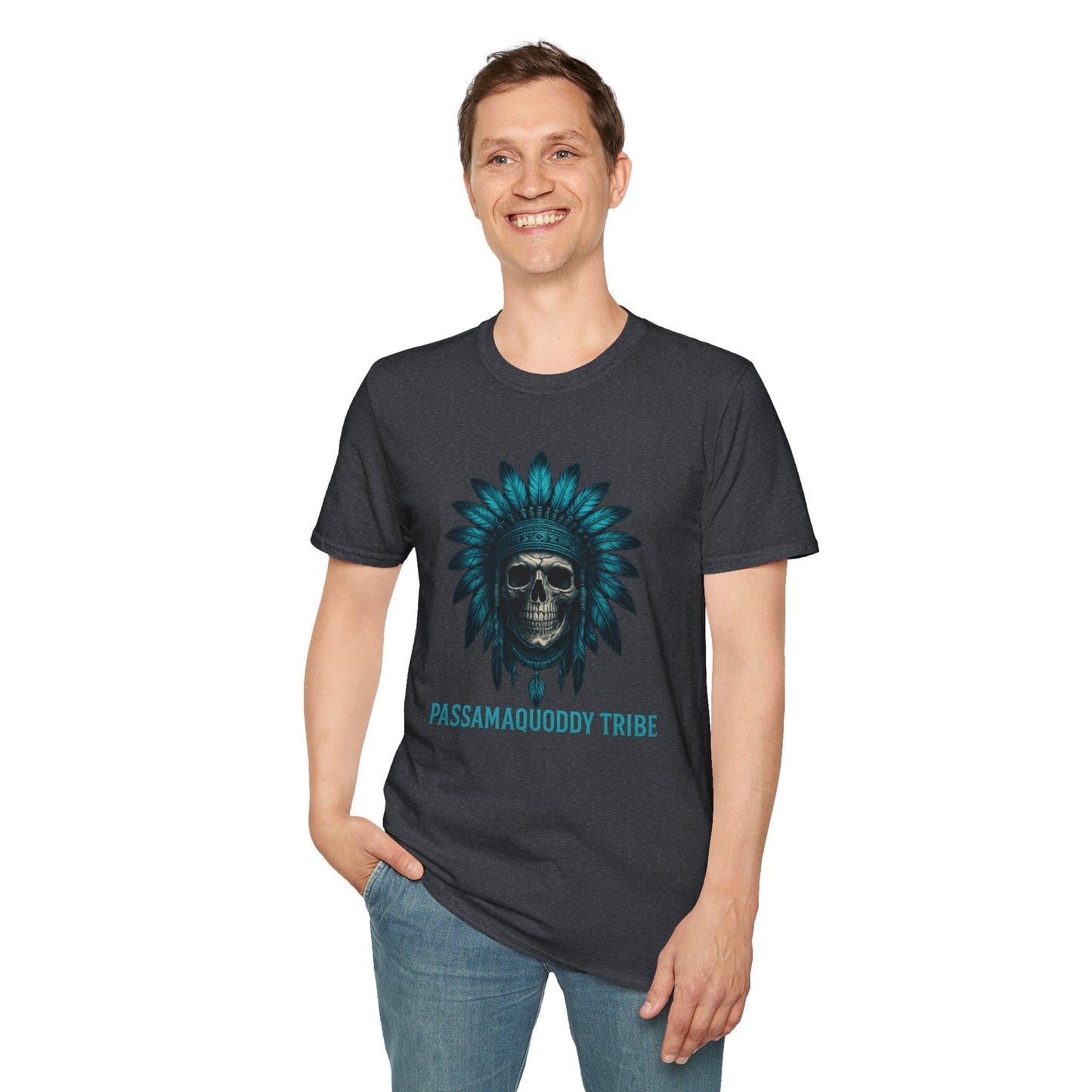 Tribal Graphic T-Shirt - Passamaquoddy Tribe Design5, Gift for Adventurers