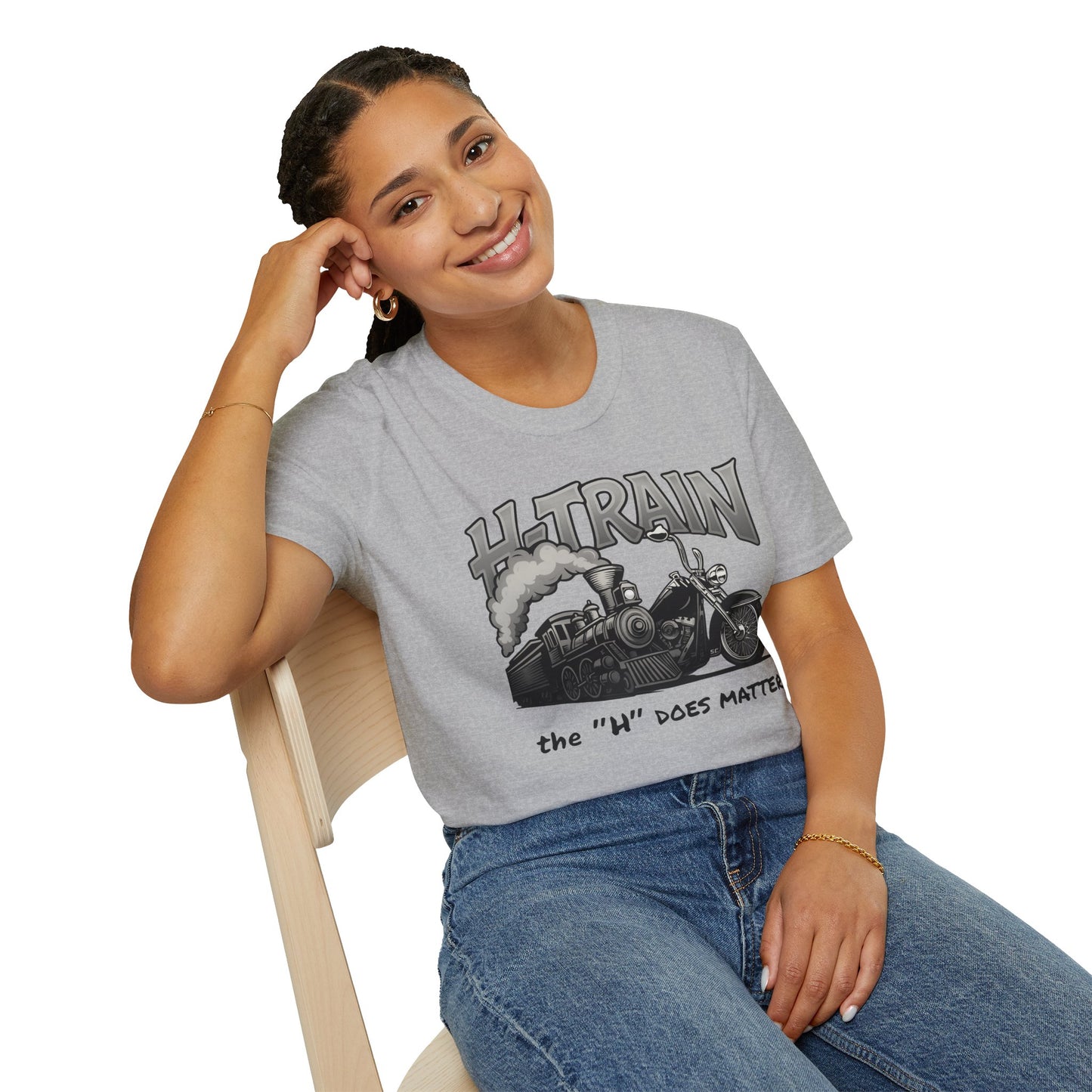 H-Train Vintage Unisex T-Shirt | Cool Gifts for Motorcycle Lovers