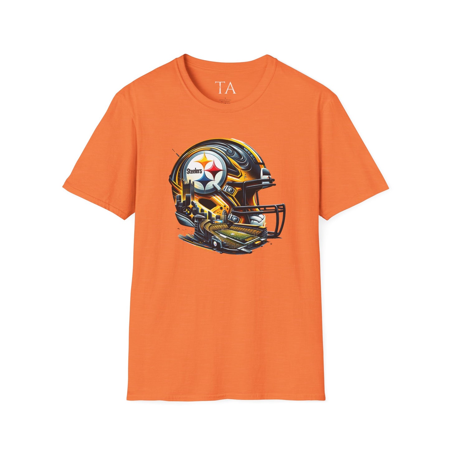 Bold Football Helmet Unisex T-Shirt | Sports Fan Tee