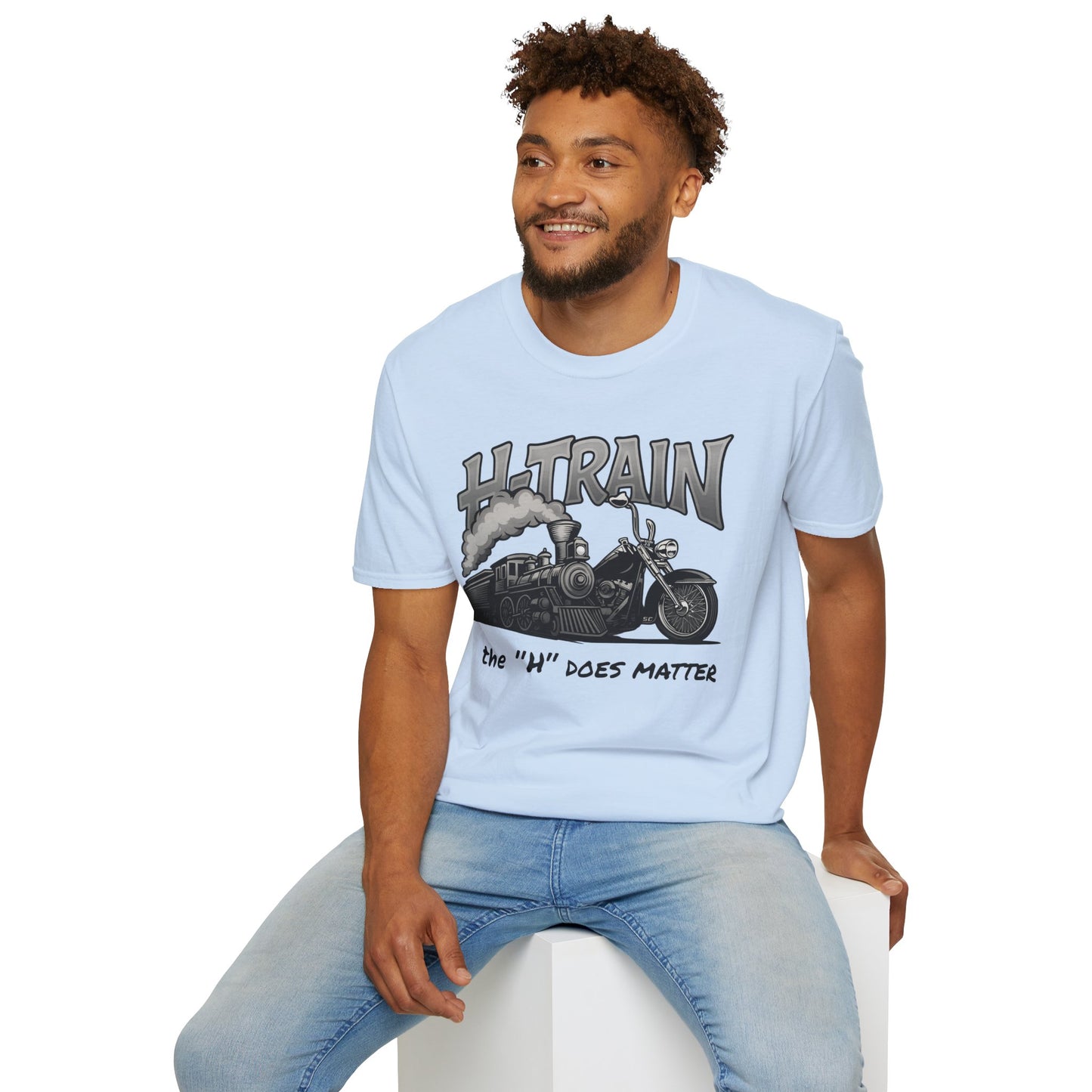 H-Train Vintage Unisex T-Shirt | Cool Gifts for Motorcycle Lovers