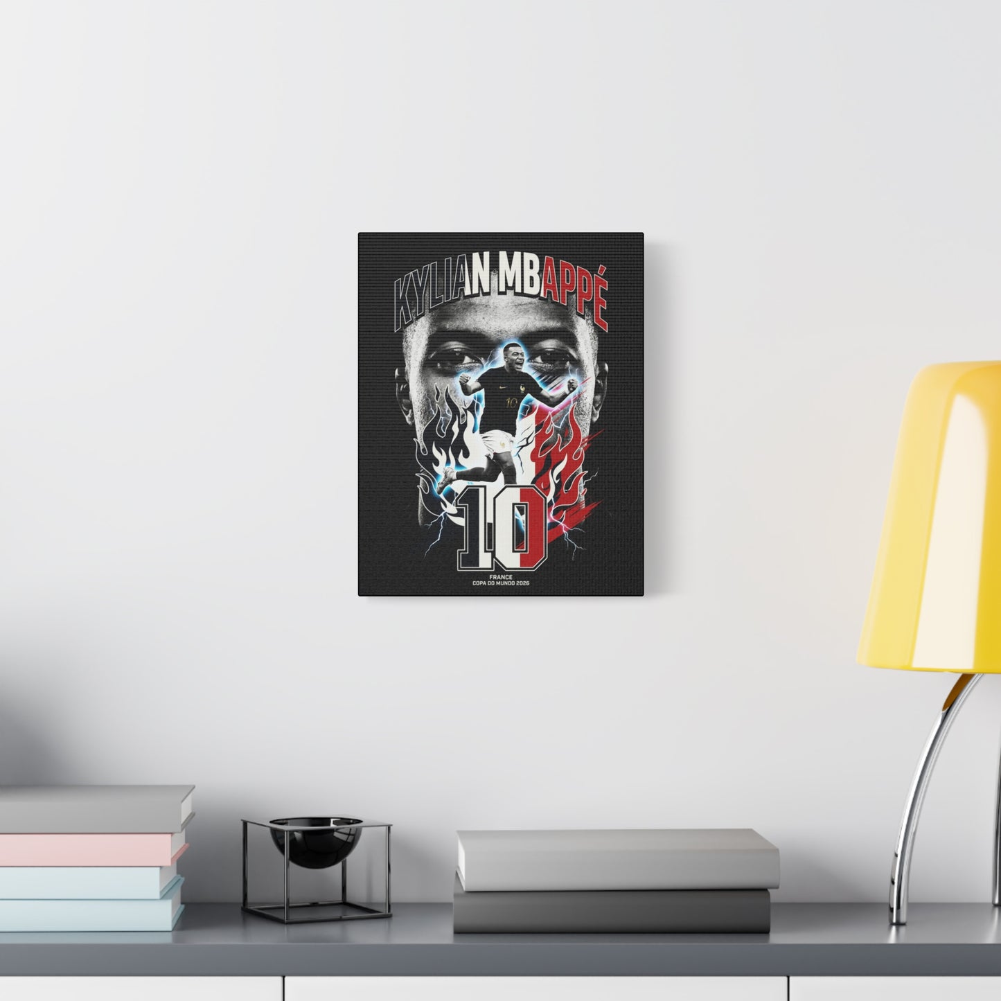 Mbappe - Matte Canvas, Stretched, 1.25"