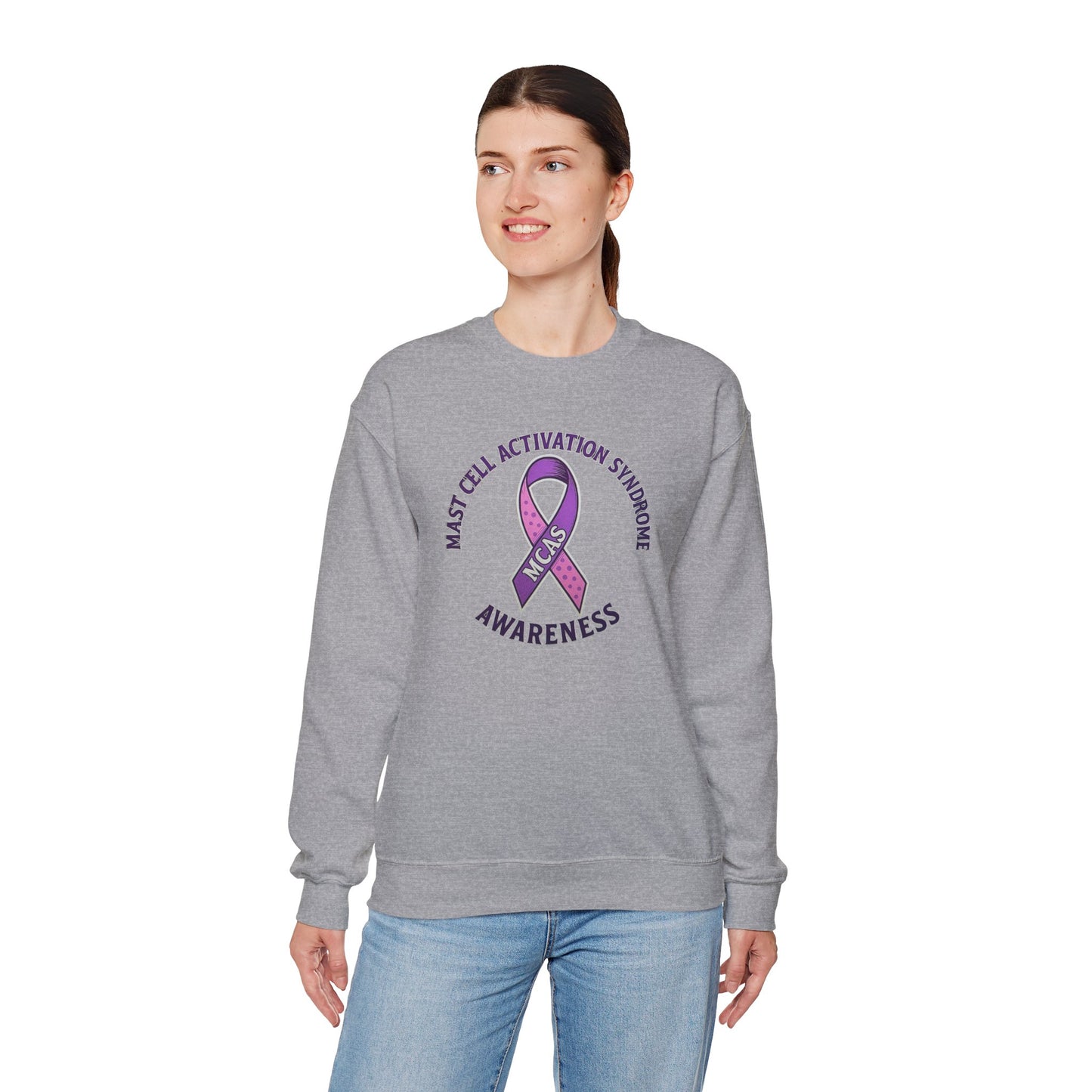 Mast Cell Activation Syndrome Awareness Crewneck Sweatshirt