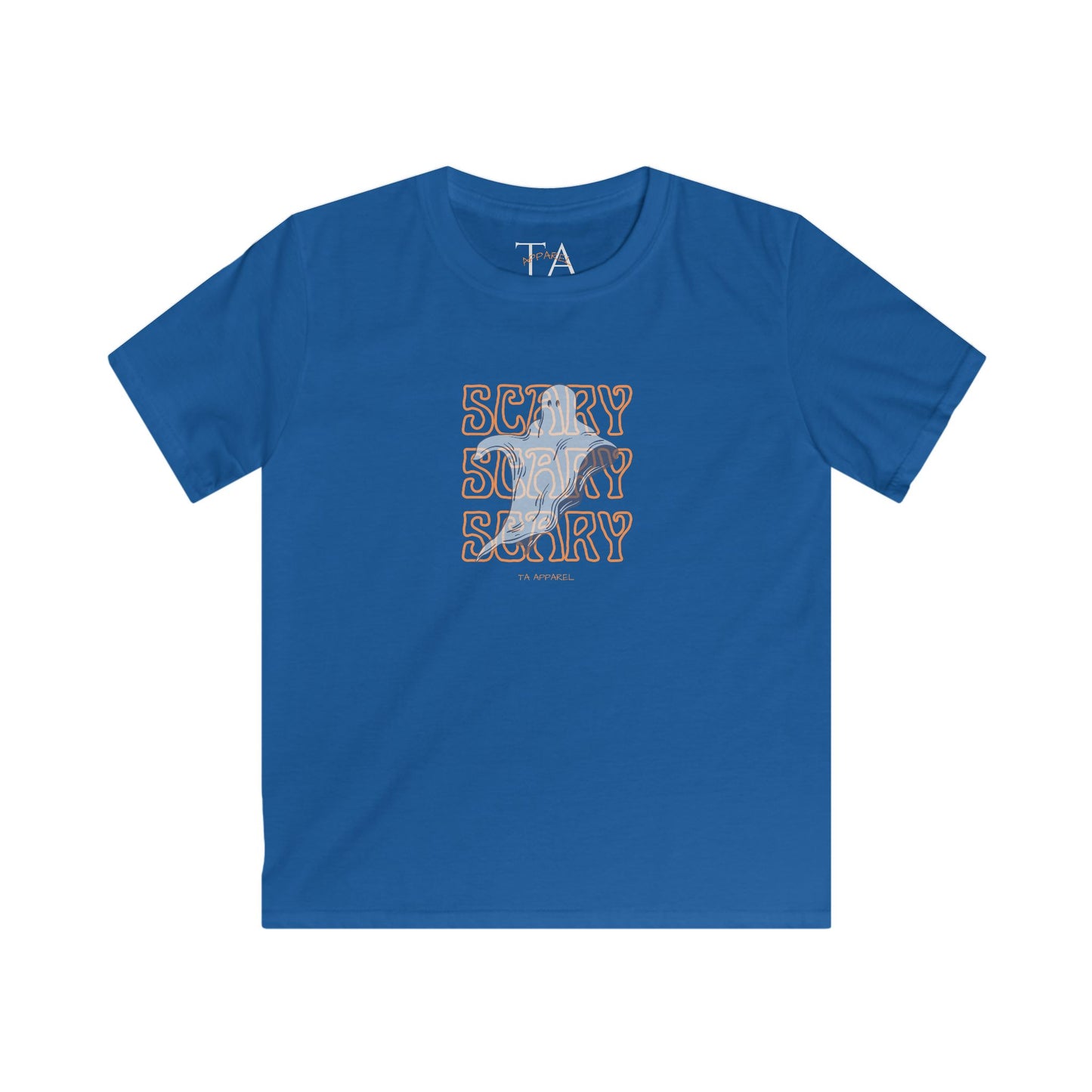 Halloween Scary Ghost Kids Tee