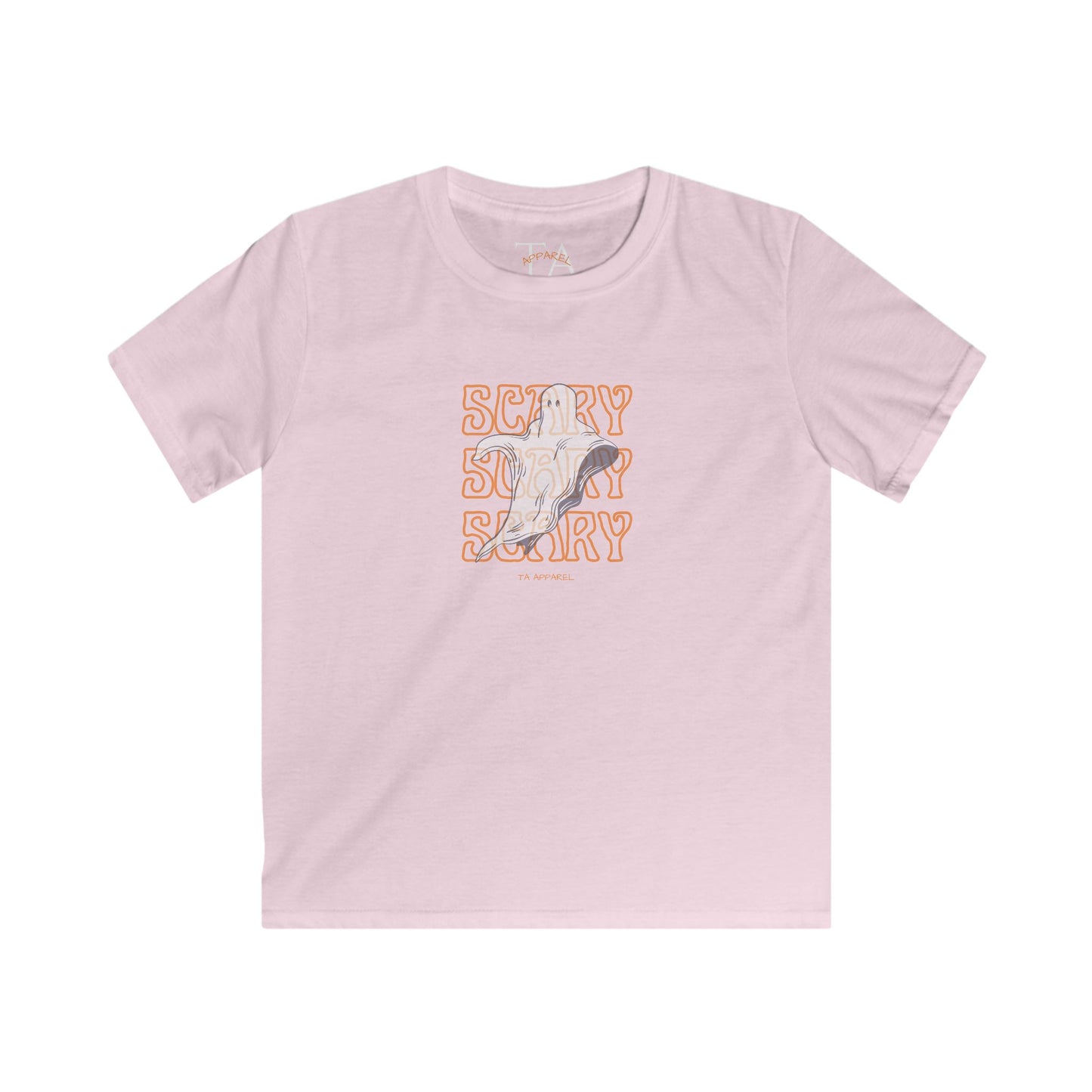 Halloween Scary Ghost Kids Tee