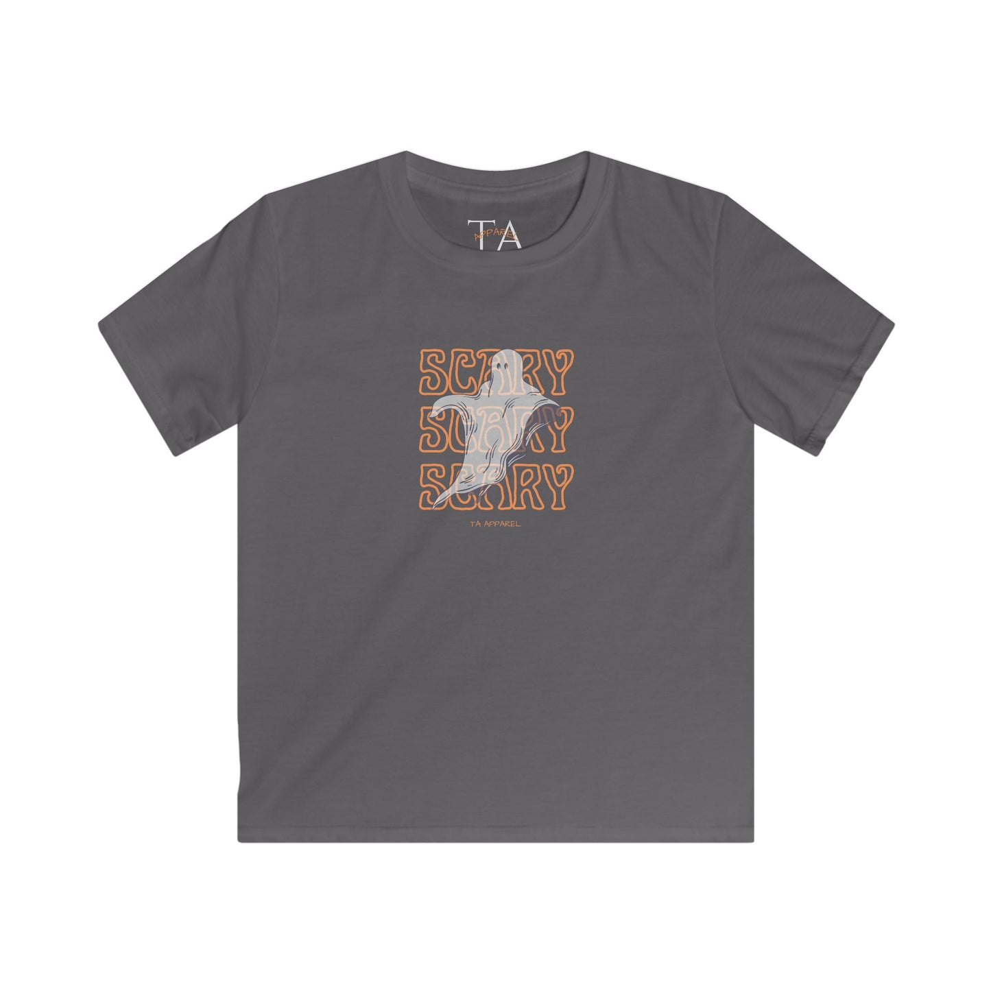 Halloween Scary Ghost Kids Tee