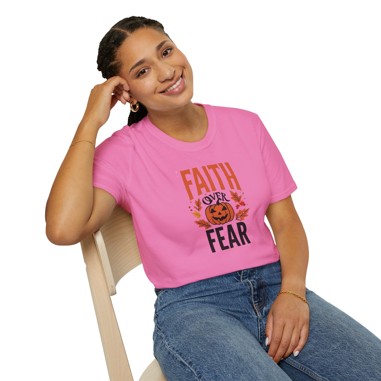Faith Inspired Halloween T-Shirt "Faith Over Fear"