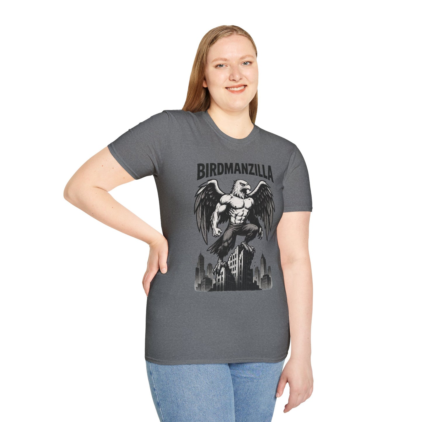 Birdmanzilla Graphic Tee - Unisex T-Shirt, Casual Wear, Unique Gift, Men's Fashion