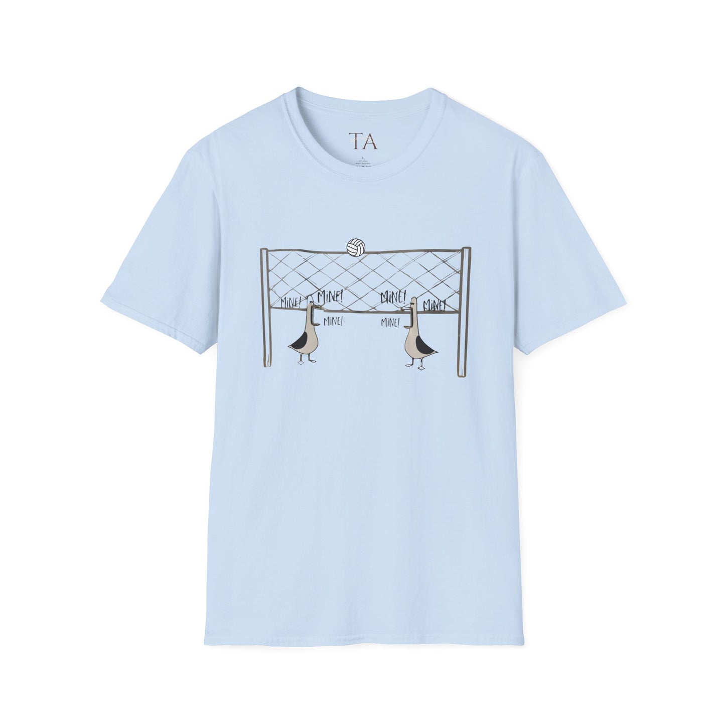 Volleyball Seagulls 'Mine' T-Shirt