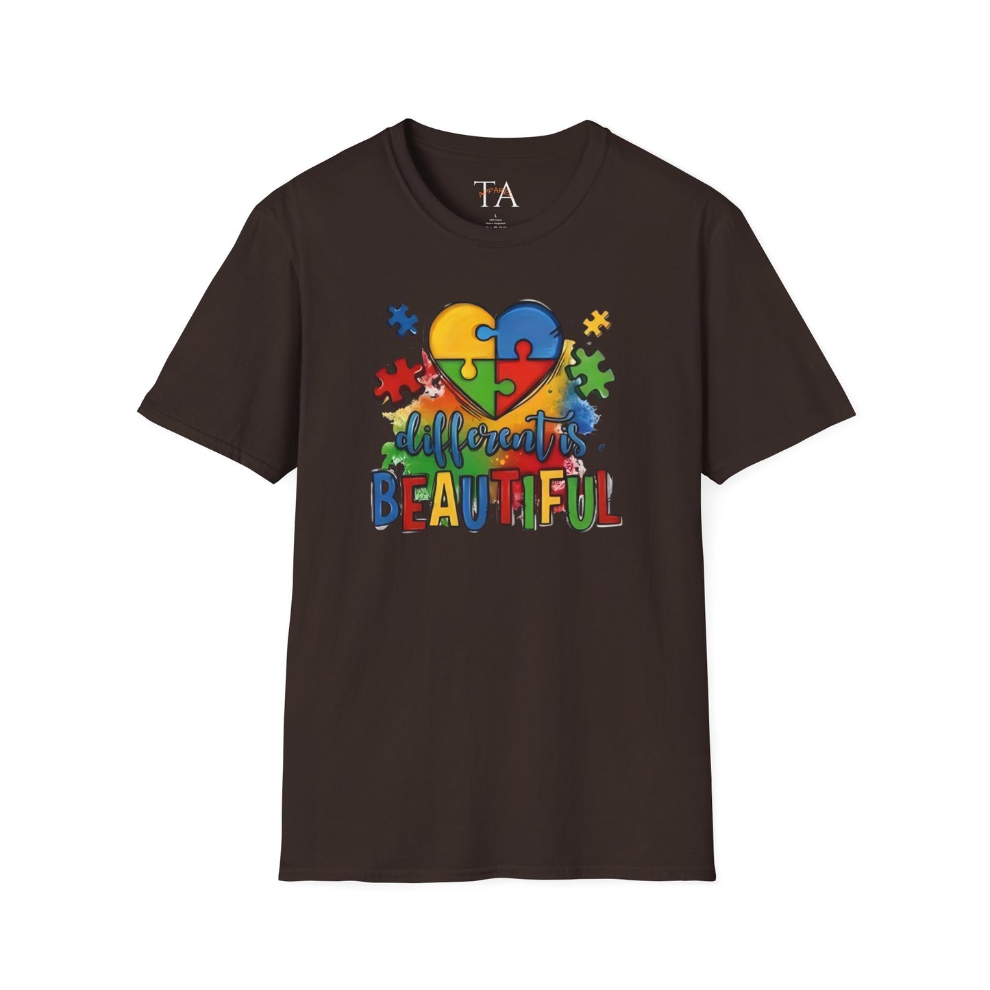 Autism Awareness Different is Beautiful T-Shirt