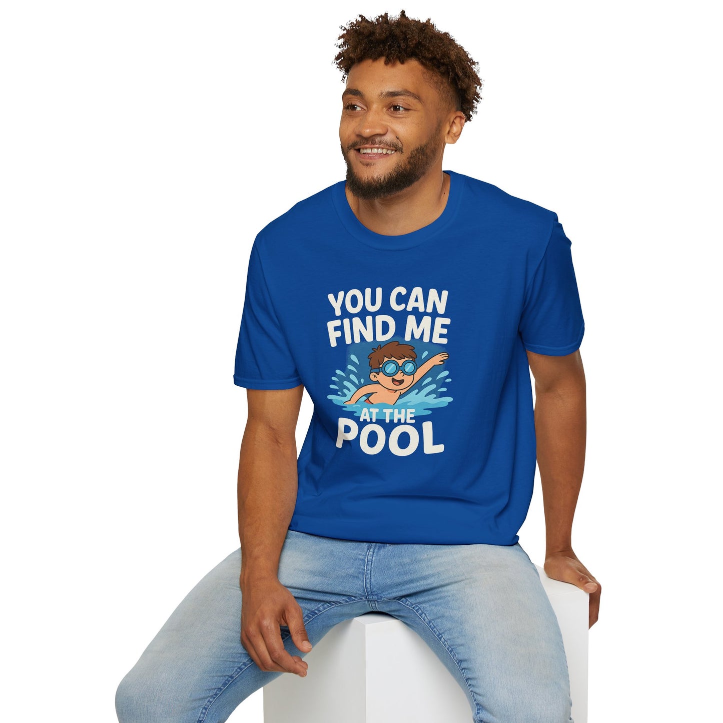 Kids Summer Pool Tee, Fun Tee for Boys, Kids Fashion, Summer Apparel, Pool Party Shirt, Swimwear Gift