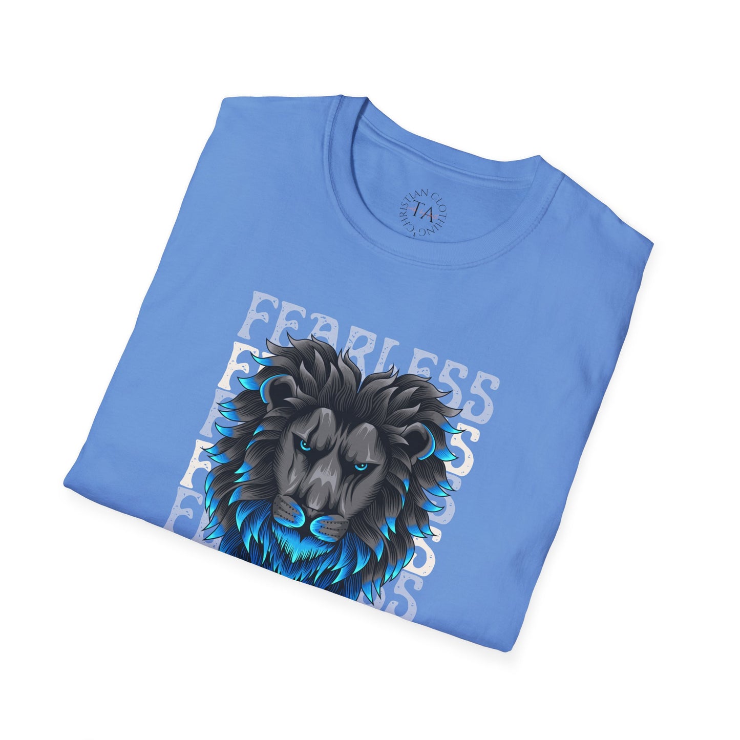 Fearless Lion Volleyball T-Shirt | Unisex Softstyle Tee