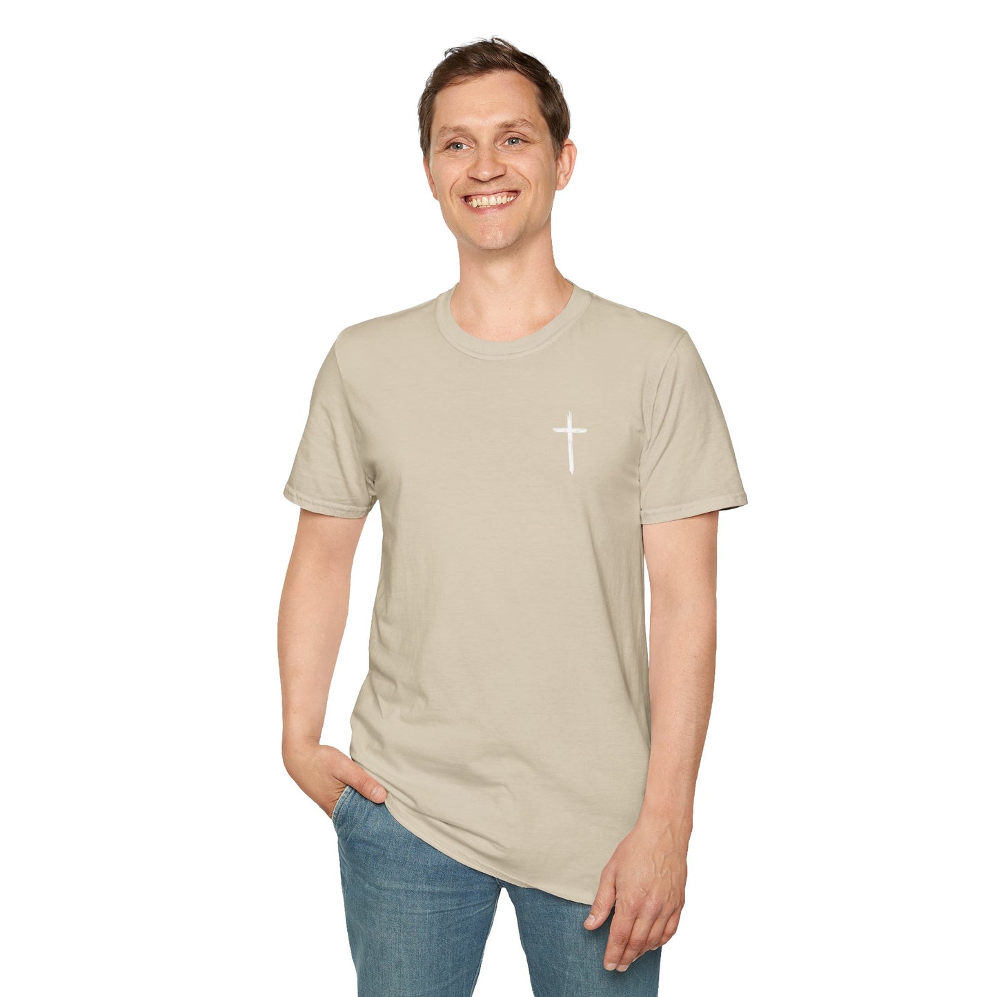 Faith-Inspired T-Shirt with Isaiah 41:10 Design - Customizable