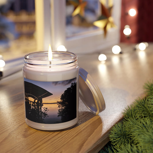 Scented Candles: Relaxing Sunset on the River, Sea Breeze Scent - Aromatherapy Candle, Home Decor, Gift for Her, Relaxation Candle,