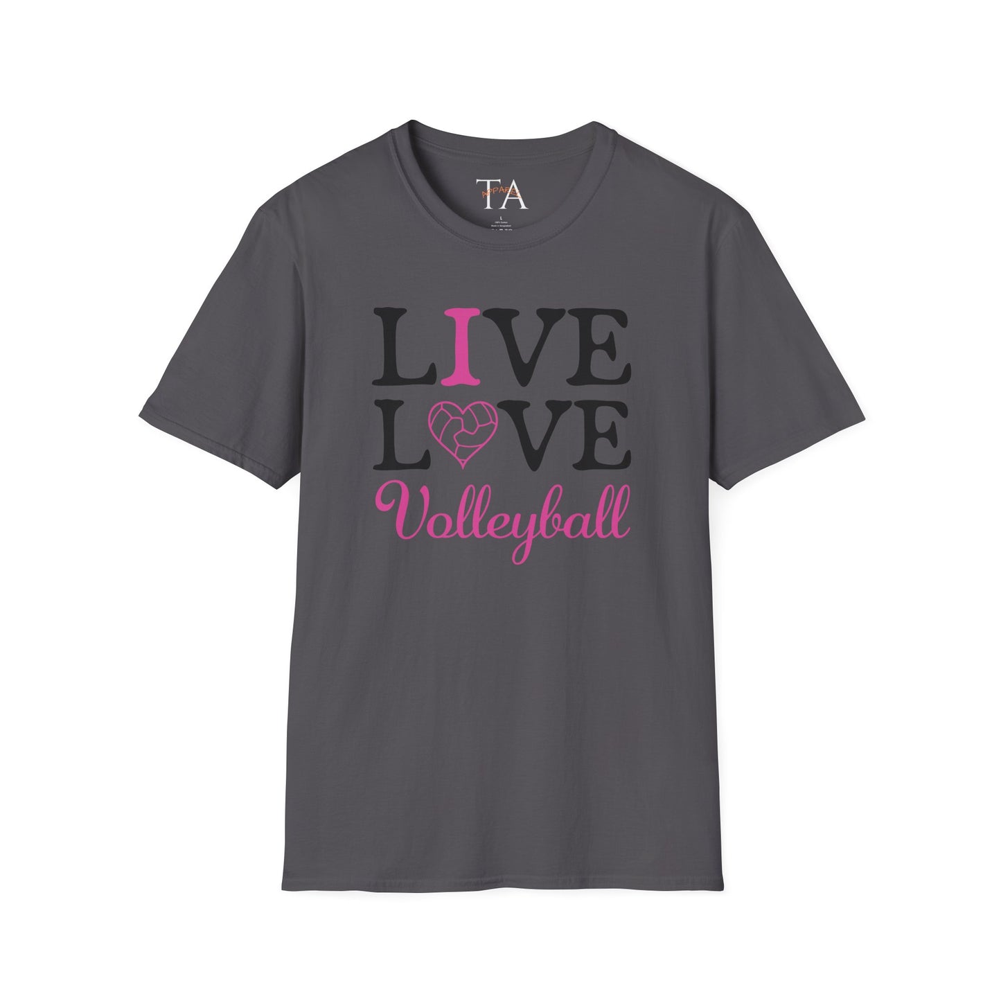 Volleyball T-Shirt - I love Volleyball design