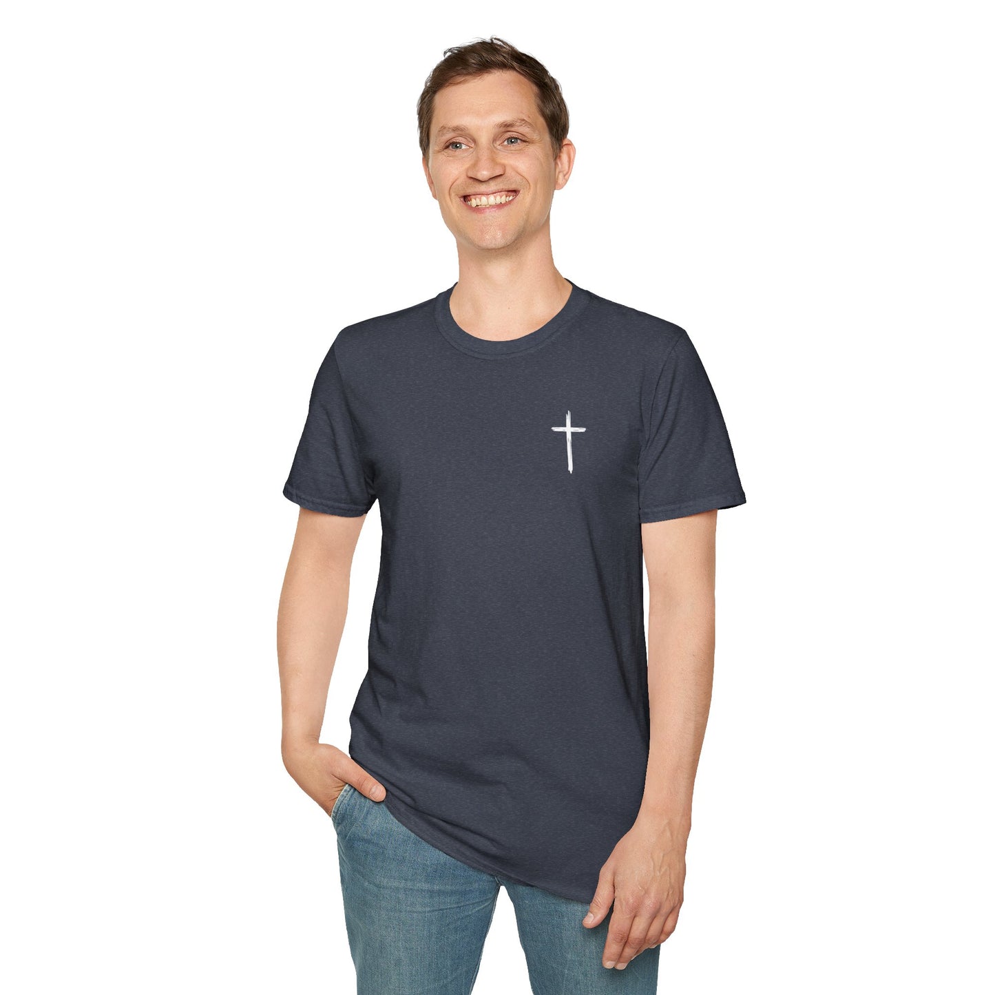 Faith-Inspired T-Shirt with Isaiah 41:10 Design - Customizable