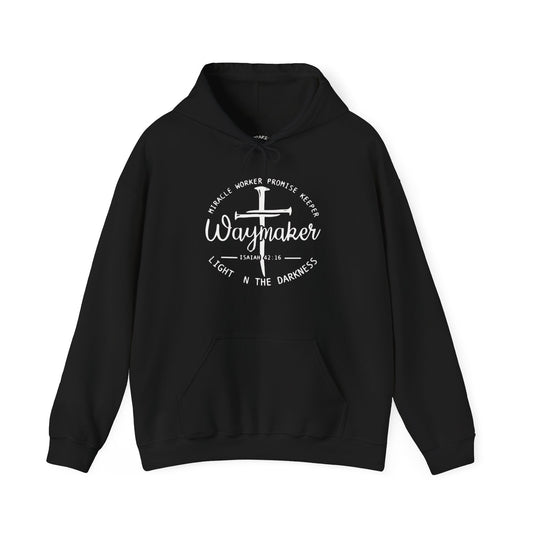 Faith Inspired Waymaker Hoodie - Cozy Sweatshirt for Faith Lovers and Celebrations