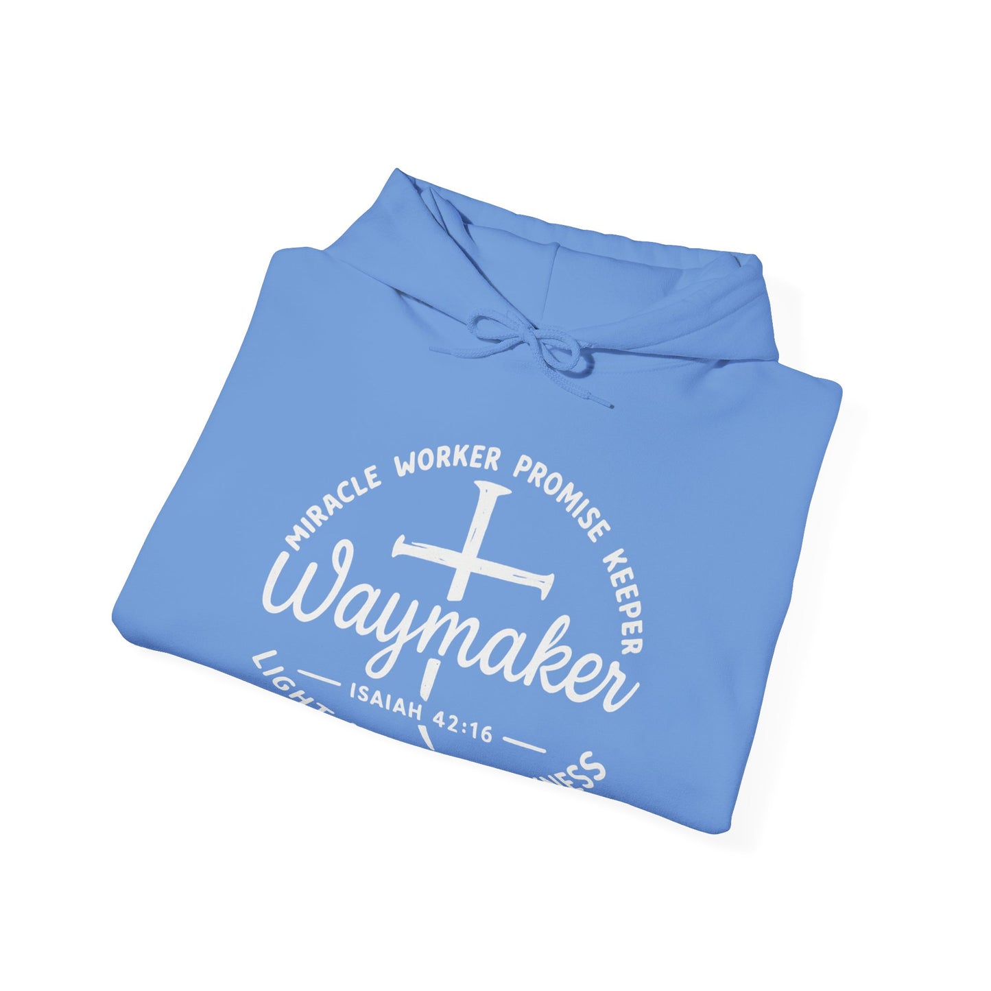 Faith Inspired Waymaker Hoodie - Cozy Sweatshirt for Faith Lovers and Celebrations