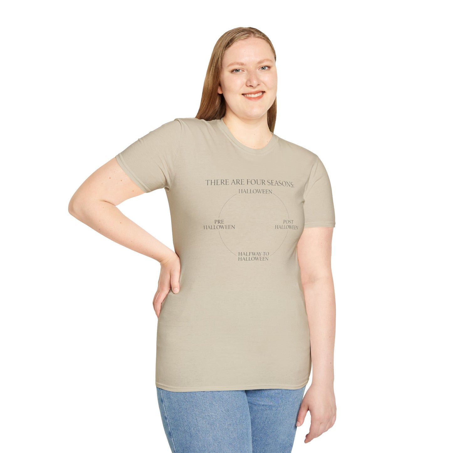 Halloween 4 Seasons Minimalist Unisex Tee