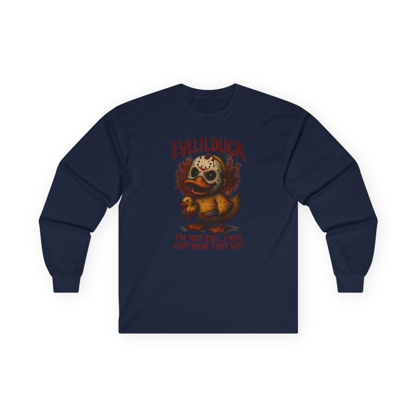 Evllilduck Long Sleeve Tee - Halloween Costume & Birthday Gift