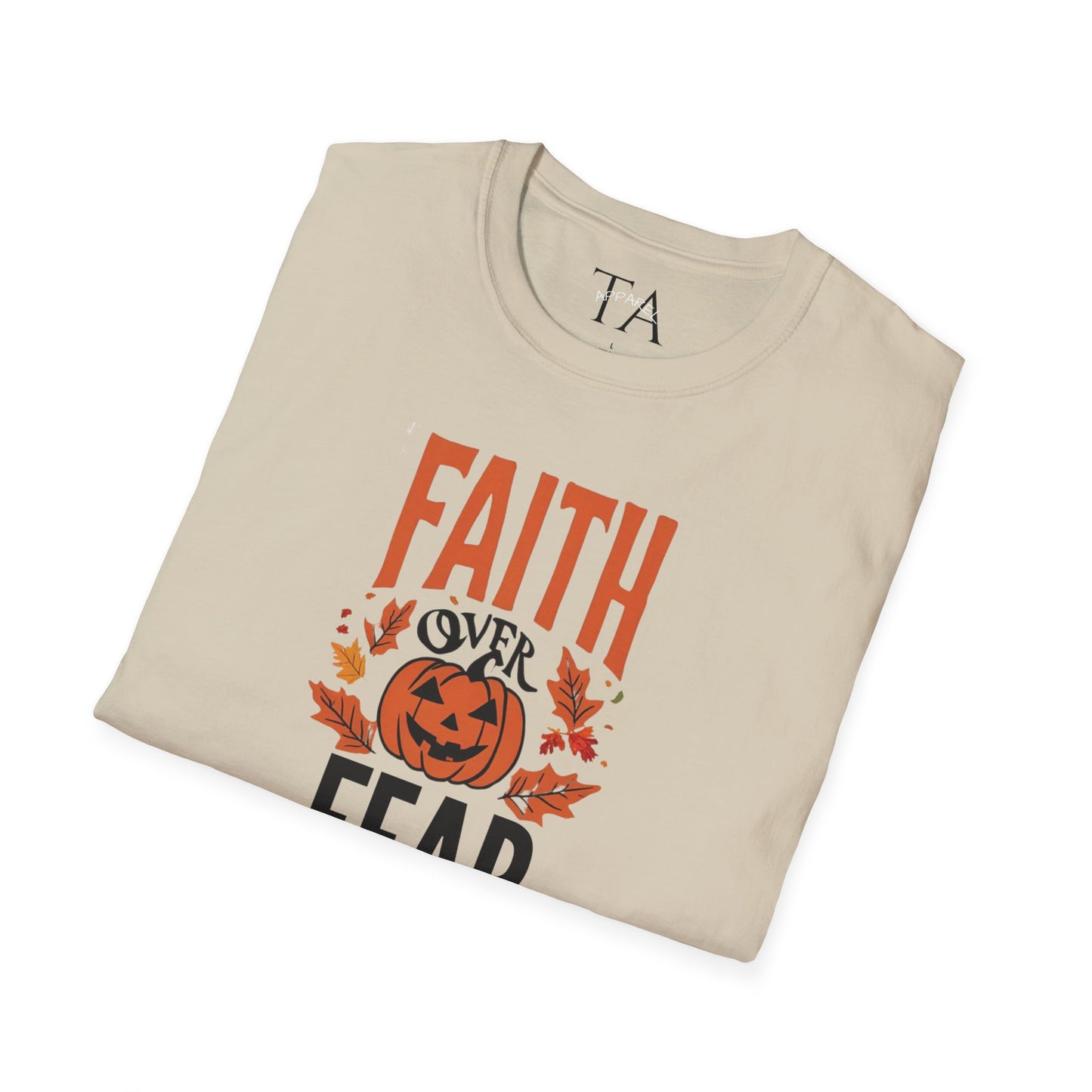 Faith Inspired Halloween T-Shirt "Faith Over Fear"