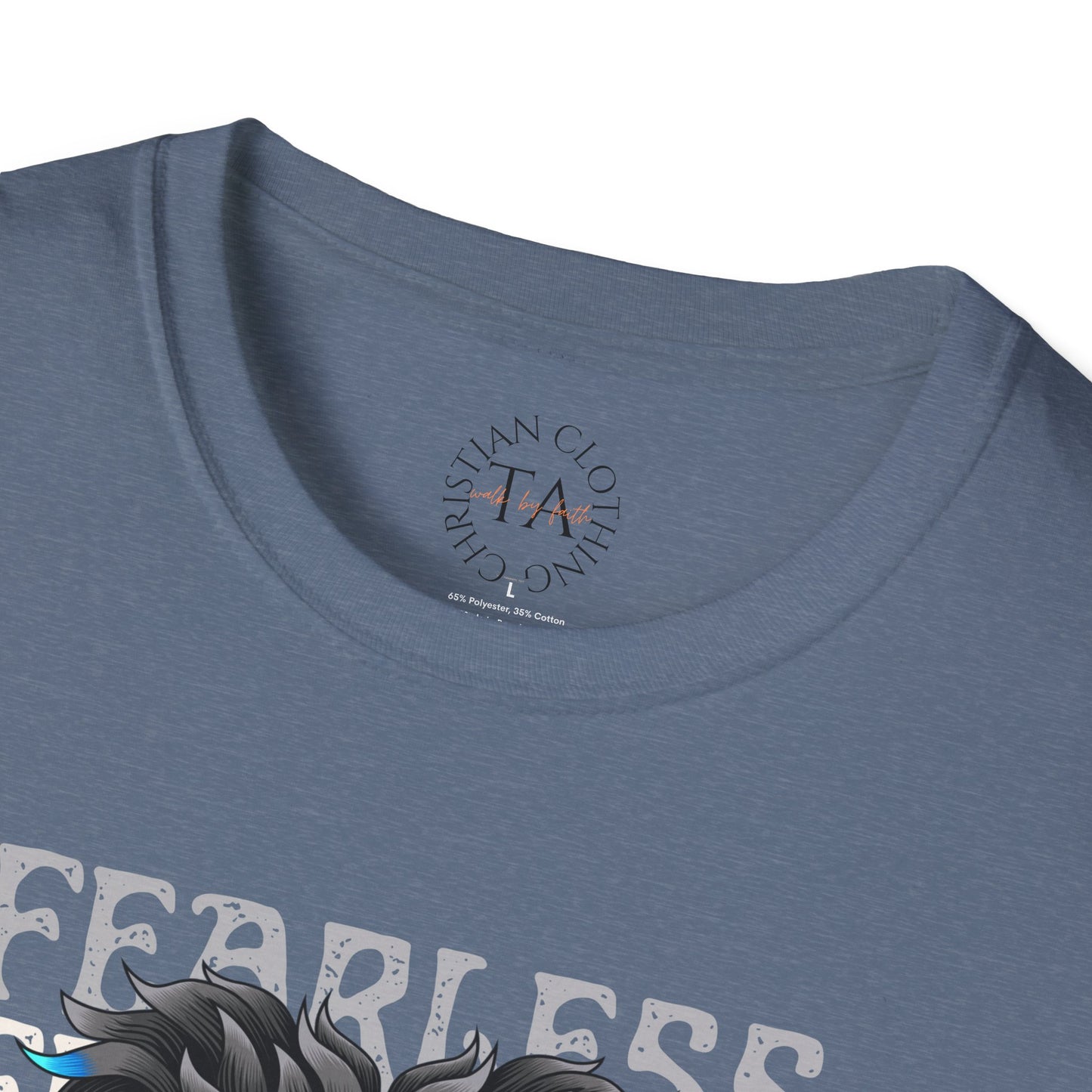 Fearless Lion Volleyball T-Shirt | Unisex Softstyle Tee