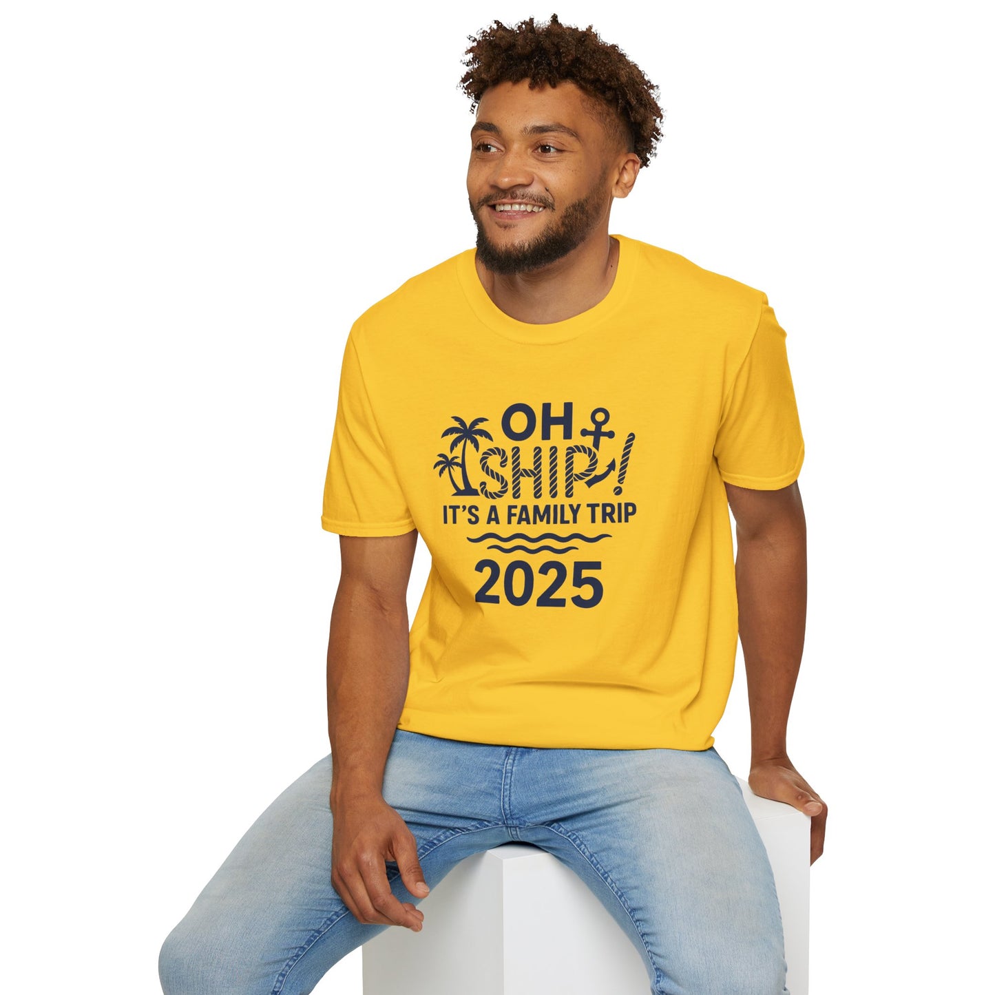 Family Cruise Vacation T-Shirt - Oh Ship, It's A Family Trip