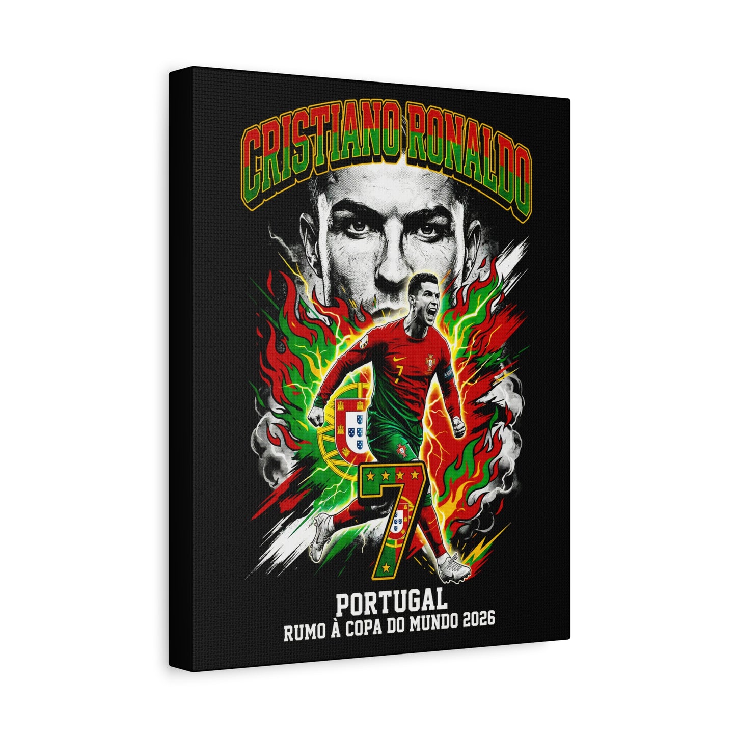 Ronaldo - Matte Canvas, Stretched, 1.25"