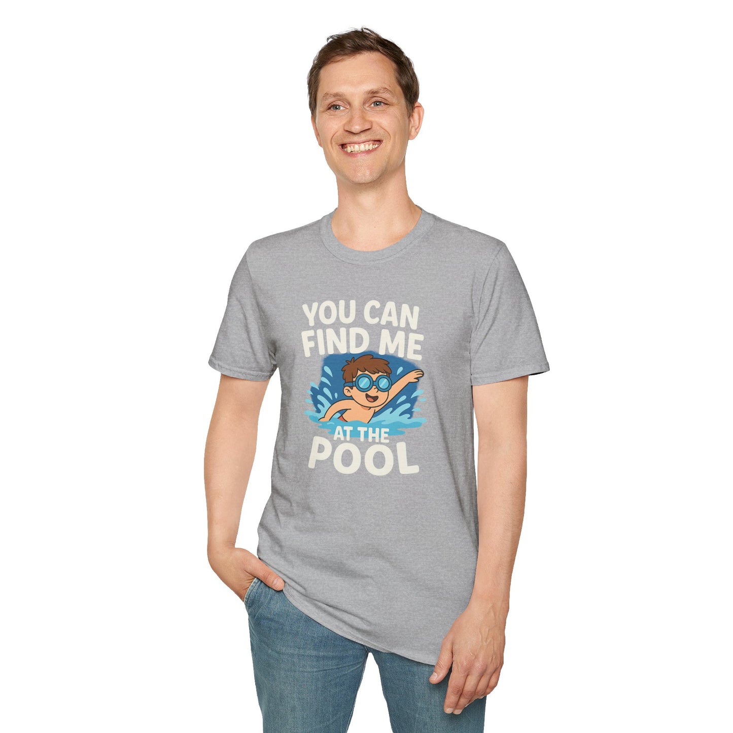 Kids Summer Pool Tee, Fun Tee for Boys, Kids Fashion, Summer Apparel, Pool Party Shirt, Swimwear Gift
