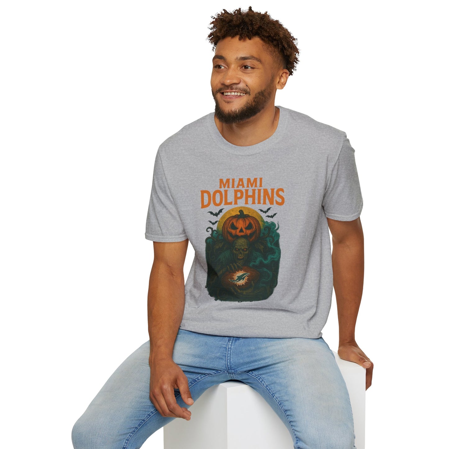 Halloween Spooky Dolphins T-Shirt