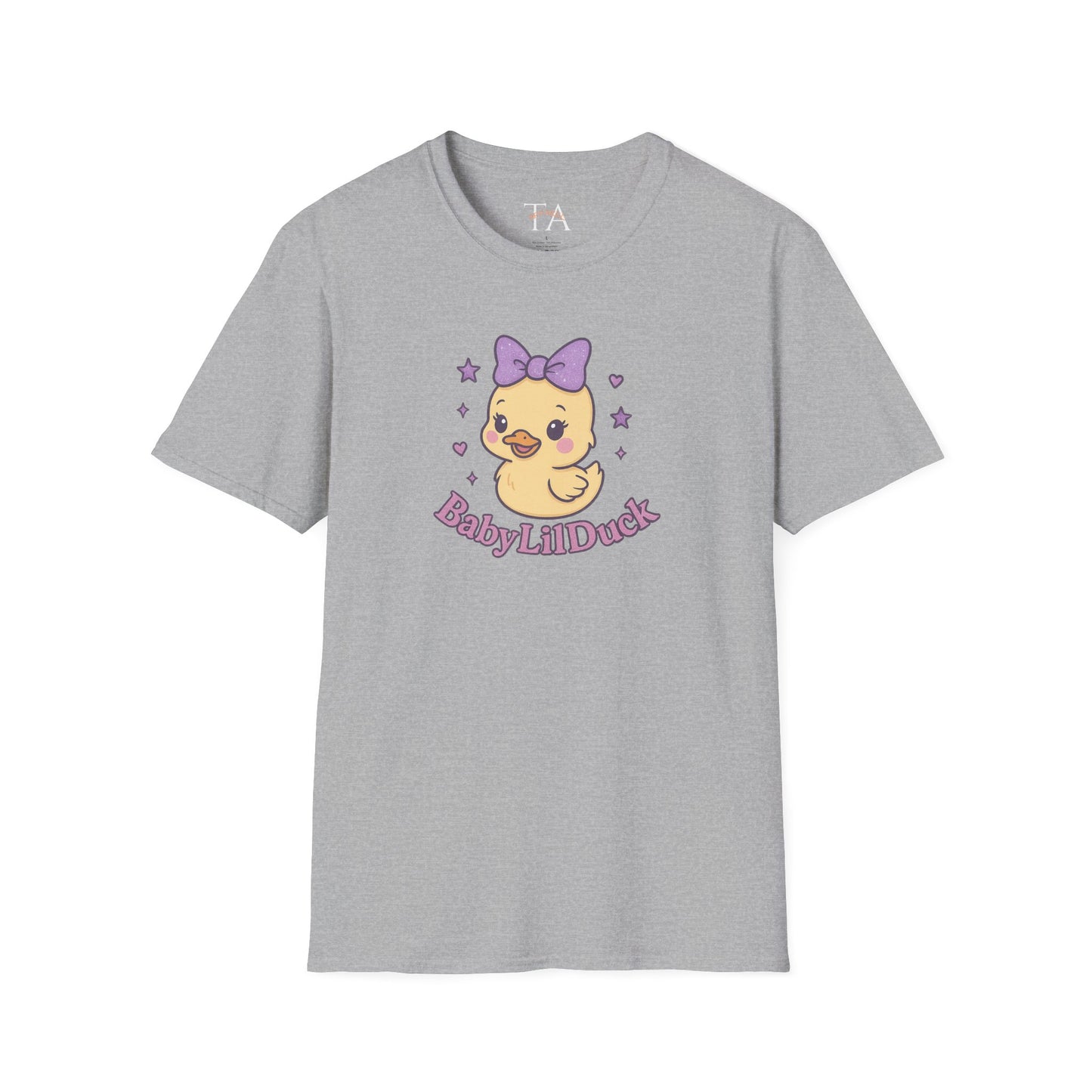 BabyLilDuck Unisex T-Shirt, Cute Animal Tee, Baby Shower Gift, Birthday Outfit