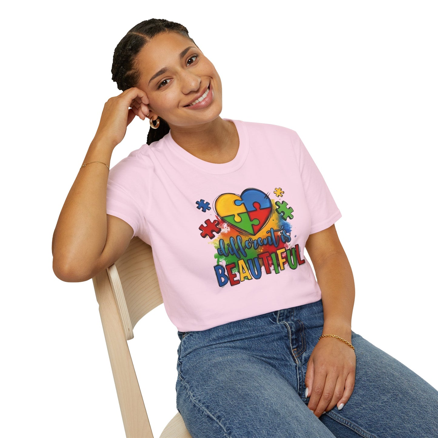 Autism Awareness Different is Beautiful T-Shirt