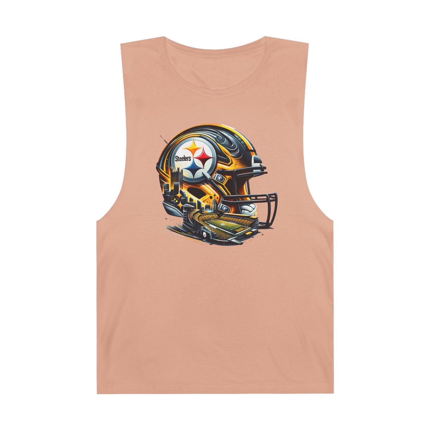 Football Unisex Sports Tank Top with Helmet Design, Casual Gym Wear, Game Day Outfit, Fitness Apparel, Athletic Gift
