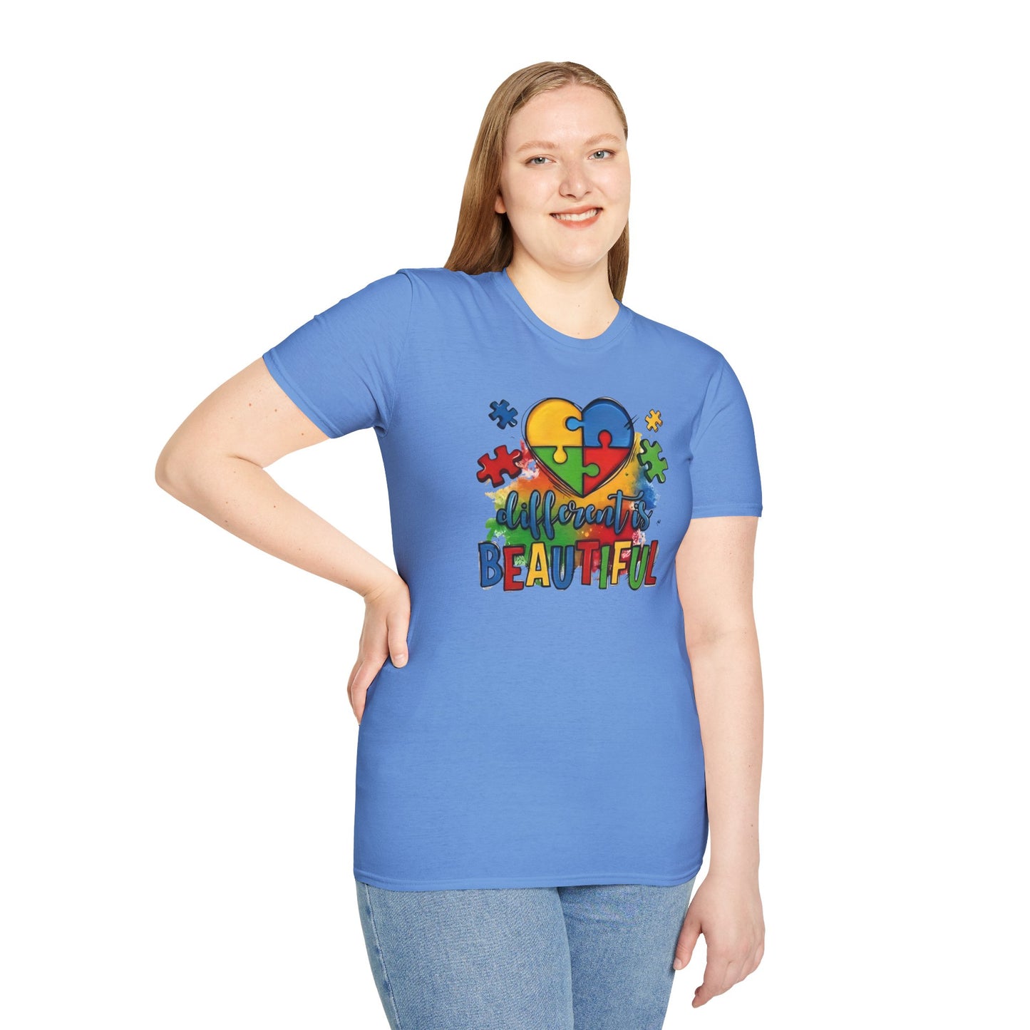 Autism Awareness Different is Beautiful T-Shirt