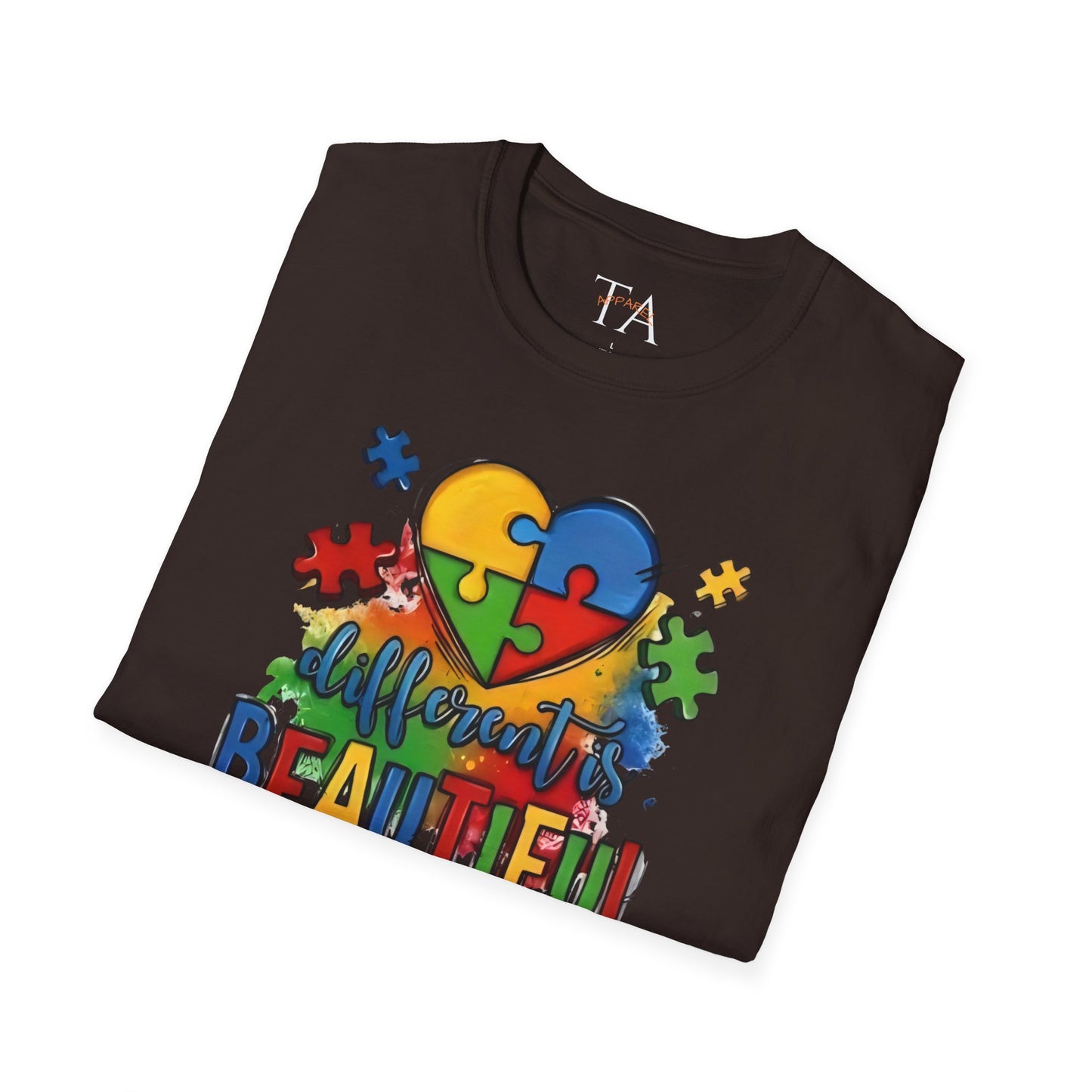 Autism Awareness Different is Beautiful T-Shirt
