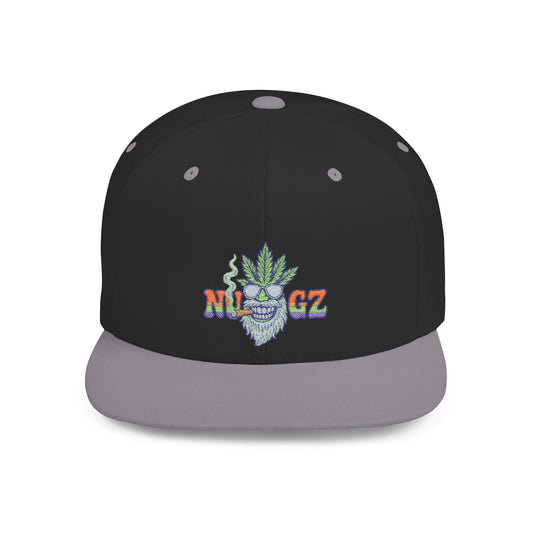 NUGZ Trendy Snapback Flat Bill Cap for Everyday Style, Perfect Gift for Men & Women, Summer Vibes