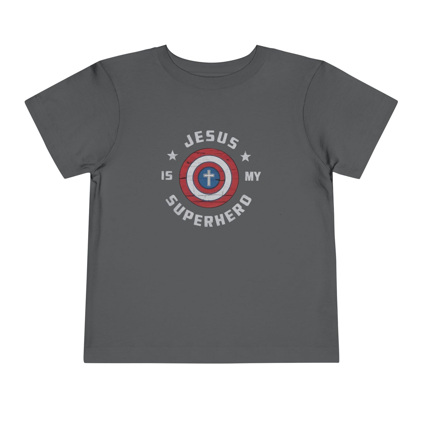 Jesus is My Superhero Christian Faith Easter Gift Tee - Toddler T-Shirt