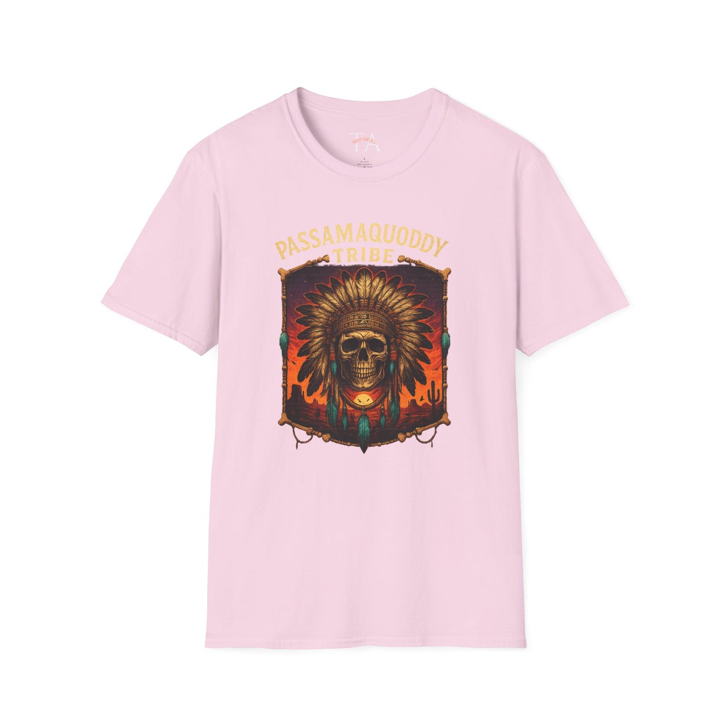 Tribal Graphic T-Shirt - Passamaquoddy Tribe Design4, Gift for Adventurers