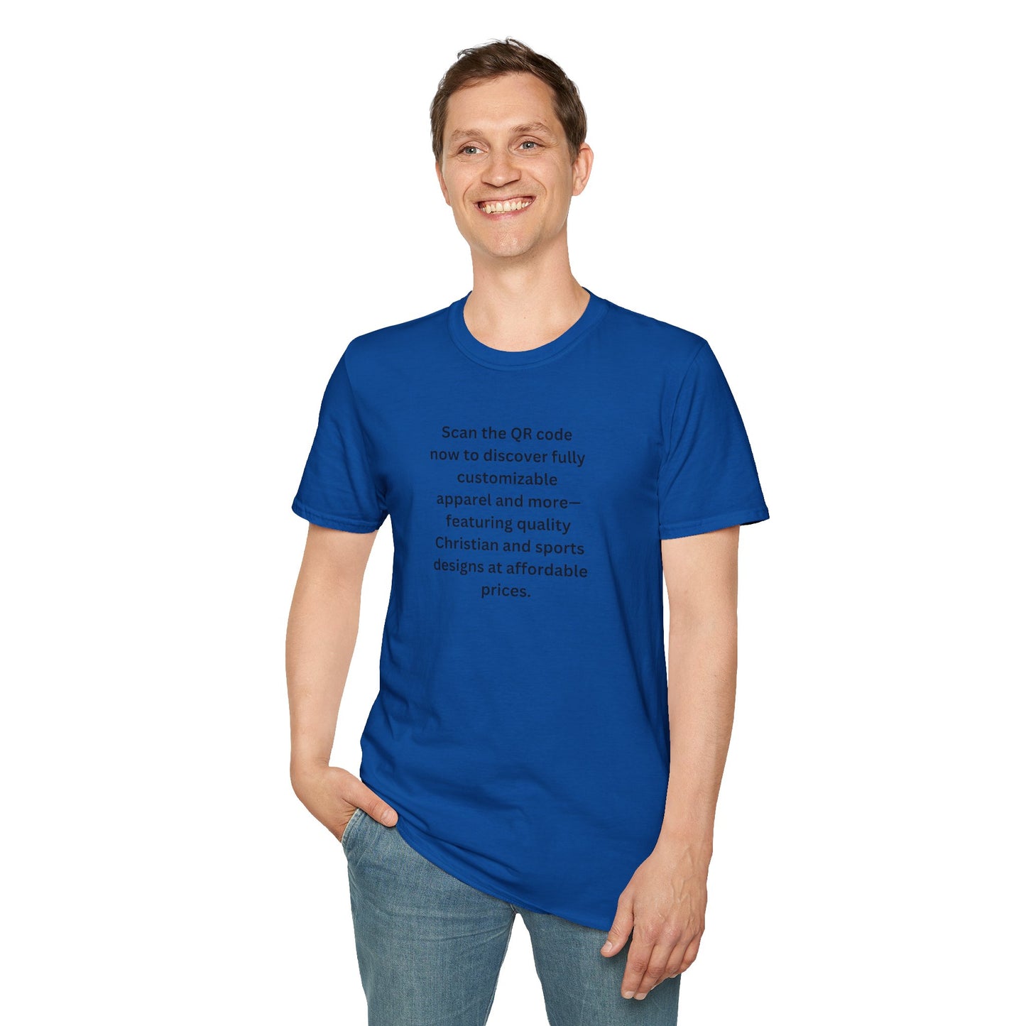 Customizable QR Code T-Shirt
