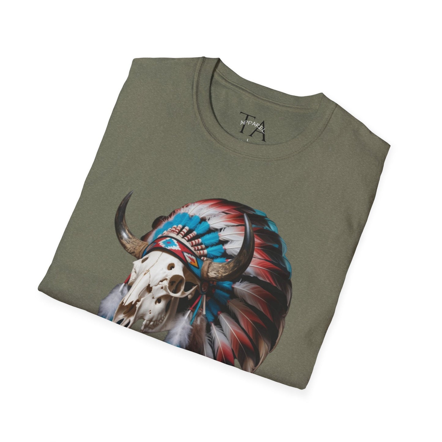 Native American Tribal Skull T-Shirt