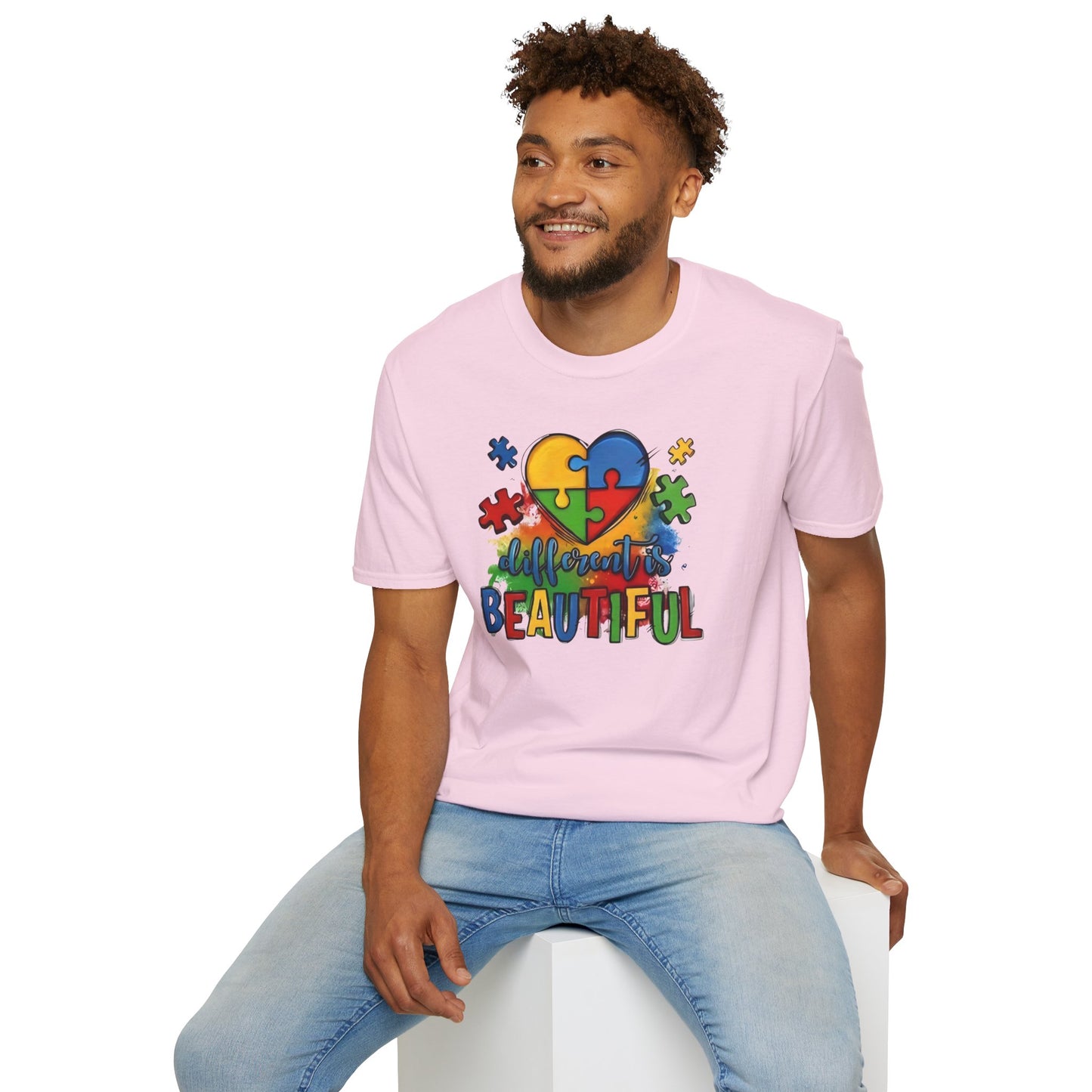 Autism Awareness Different is Beautiful T-Shirt