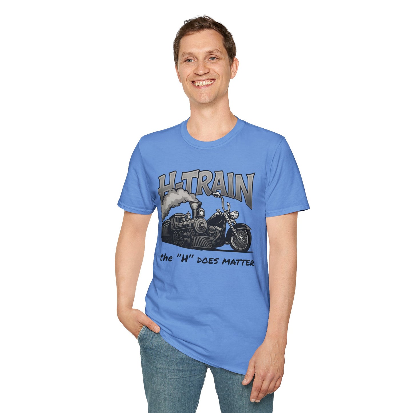 H-Train Vintage Unisex T-Shirt | Cool Gifts for Motorcycle Lovers