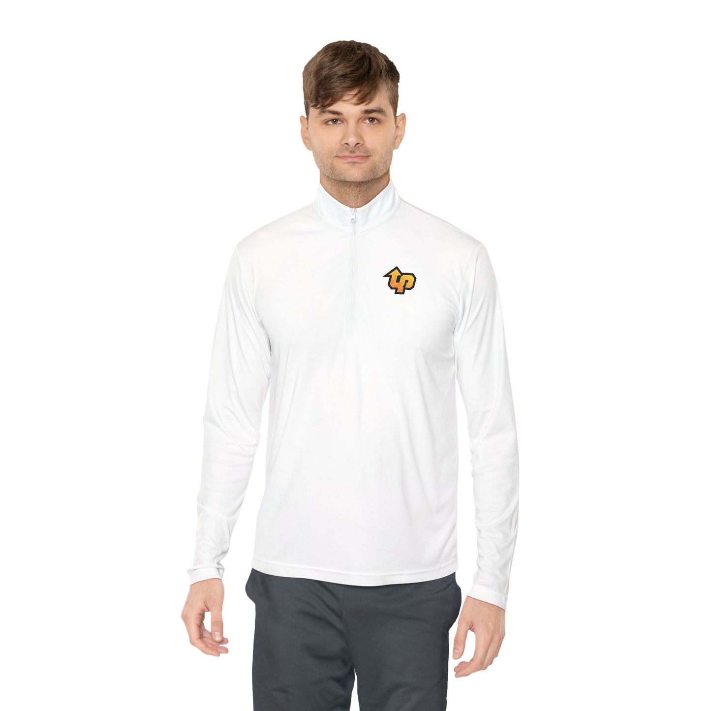 UPTIME Sporty Quarter-Zip Pullover - Customizable Design