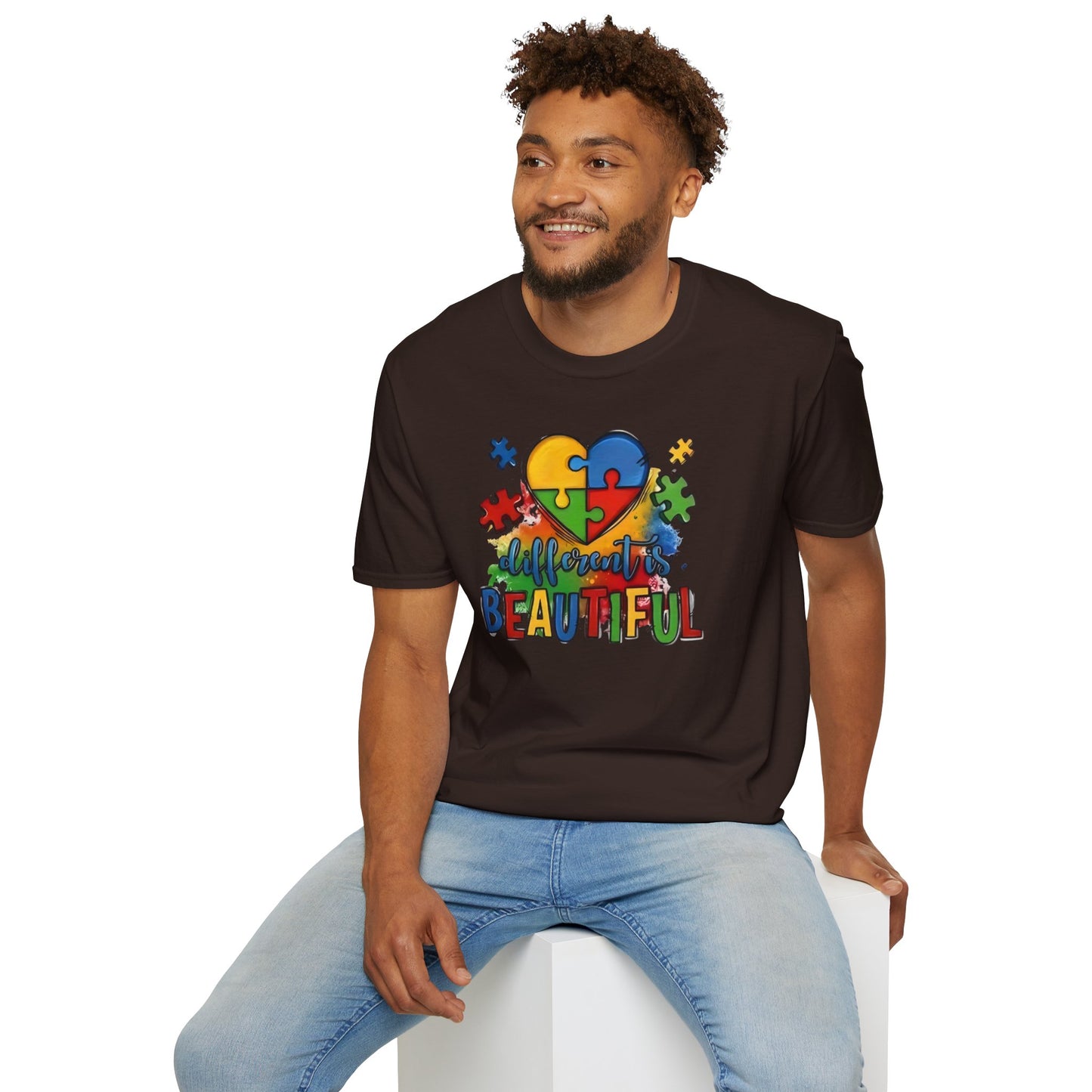Autism Awareness Different is Beautiful T-Shirt