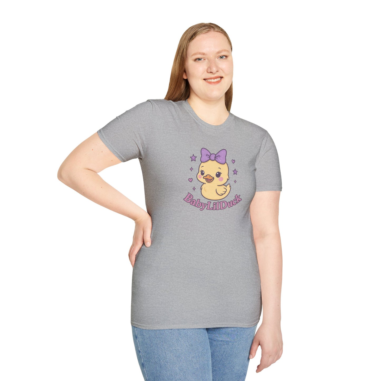 BabyLilDuck Unisex T-Shirt, Cute Animal Tee, Baby Shower Gift, Birthday Outfit